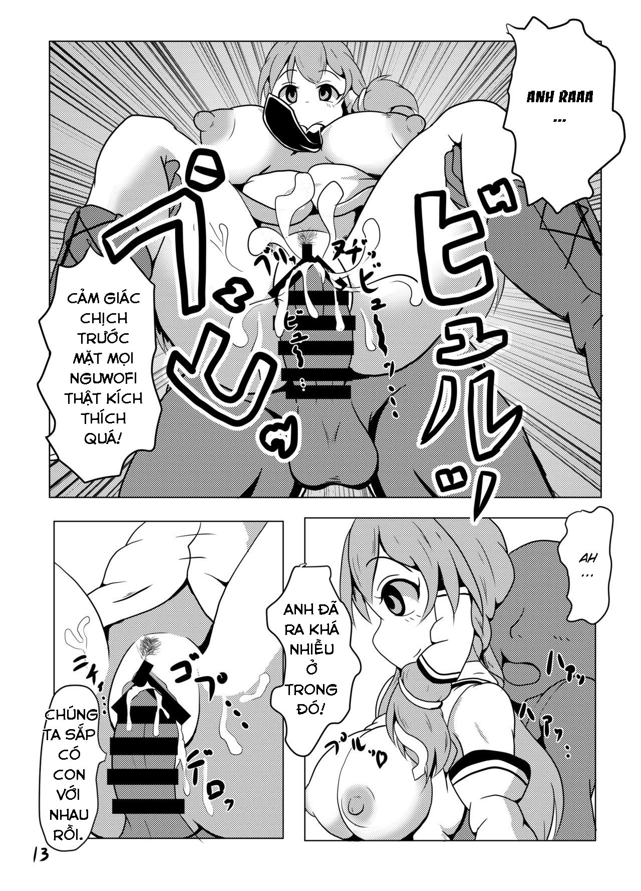 Đọc truyện hentai Đến lúc phải đi! Sanae-san. - Oneshot