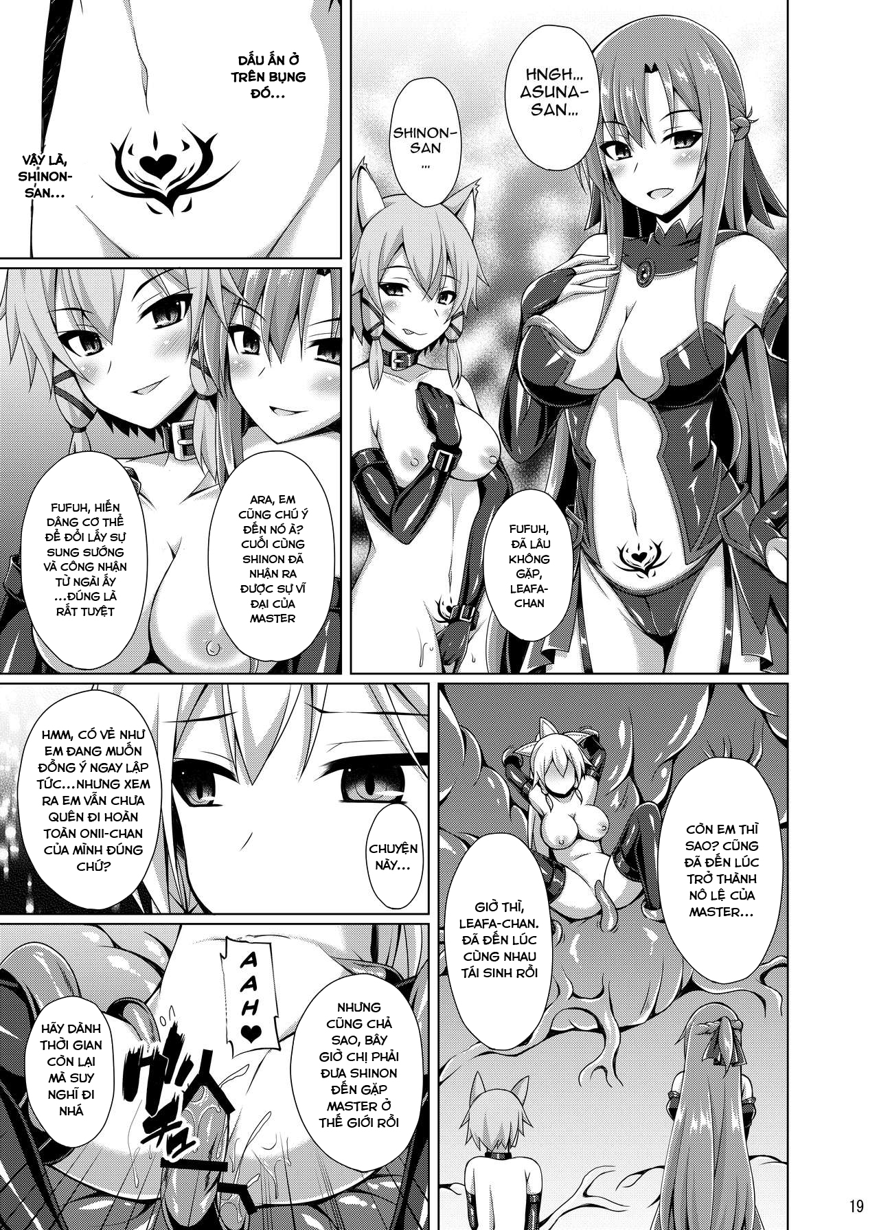 Đọc truyện hentai Kanojo wa Mou ...Onii-chan... to wa Yonde Kurenai... (Sword Art Online) - Oneshot