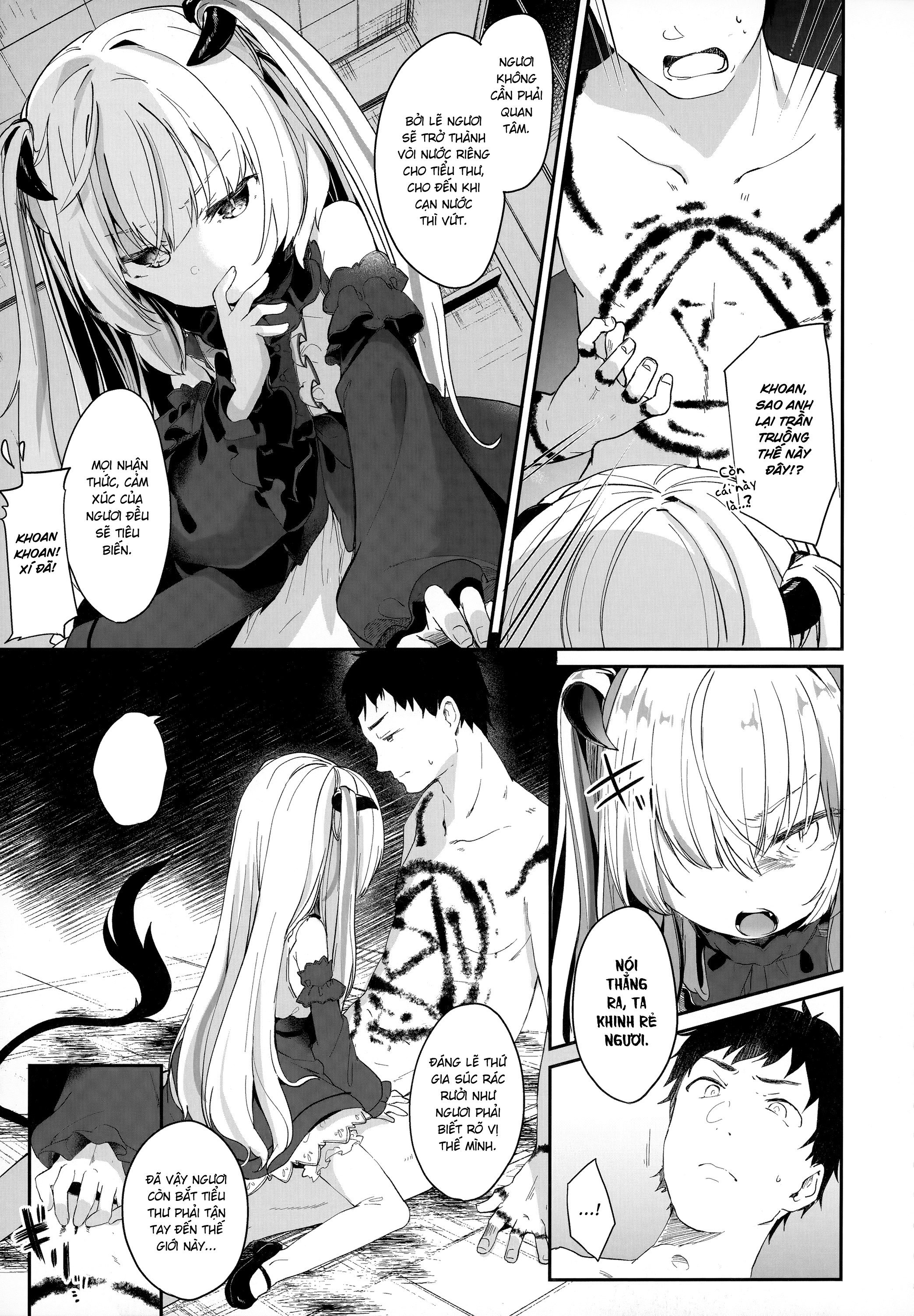 Đọc truyện hentai Nô Lệ Của Tiểu Succubus - Chap 2