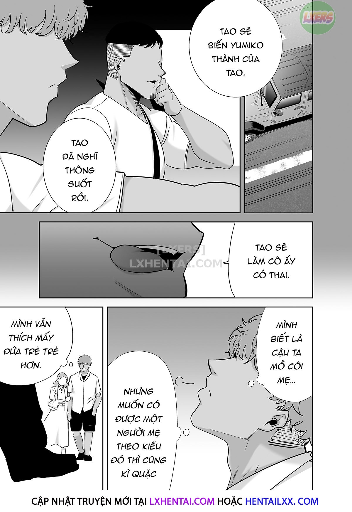 Đọc truyện hentai Natsuzuma ~Natsu, Ryokan, Nanpa Otoko-Tachi Ni Ochita Tsuma~ Chap 4 Không che