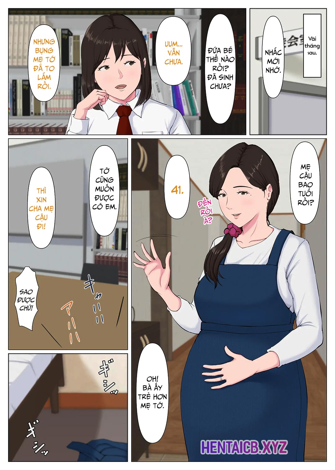 Đọc truyện hentai Người phụ nữ giống mẹ tôi - Chap 2.3