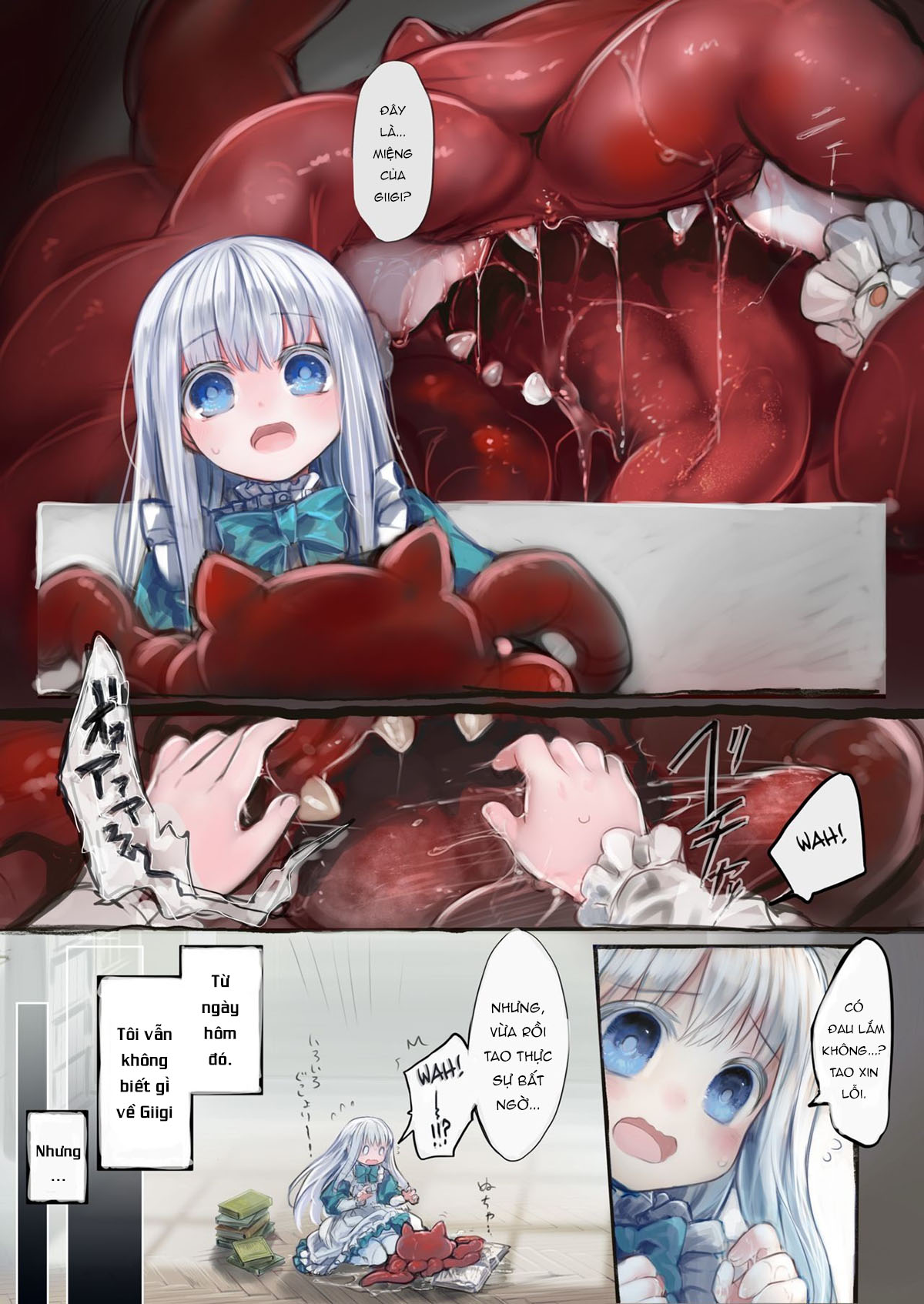 Đọc truyện hentai Tình yêu của cô chủ nhỏ và chú bạch tuộc - Chap 1