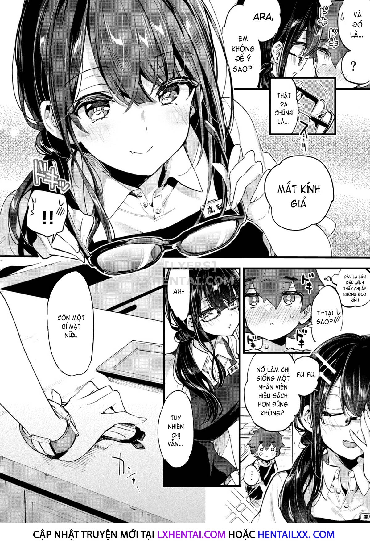 Đọc truyện hentai Boku to Shoten no Onee-san - Oneshot