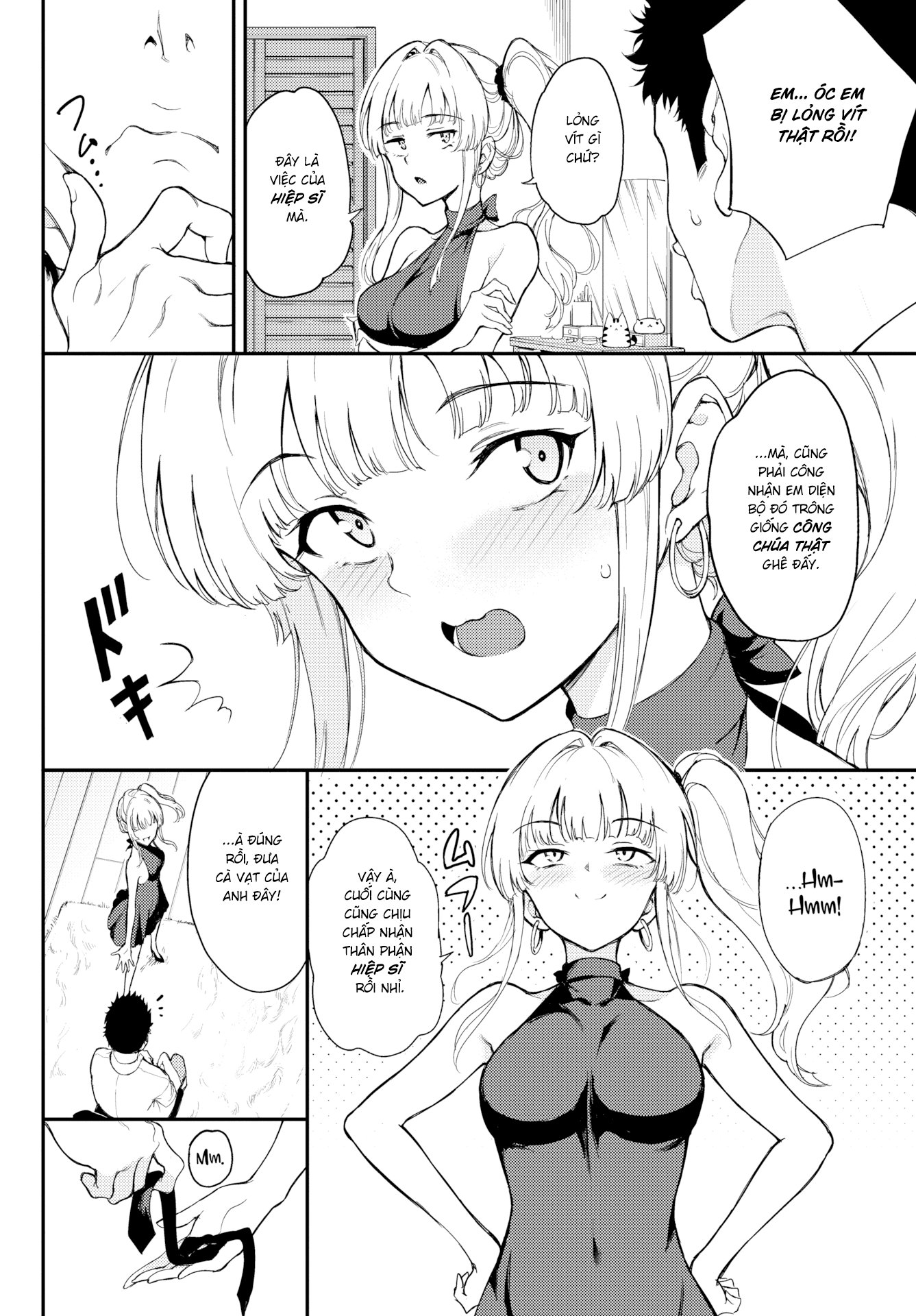 Đọc truyện hentai Tiểu Thư Shino Giận Mất Rồi ❤ - Chap 2