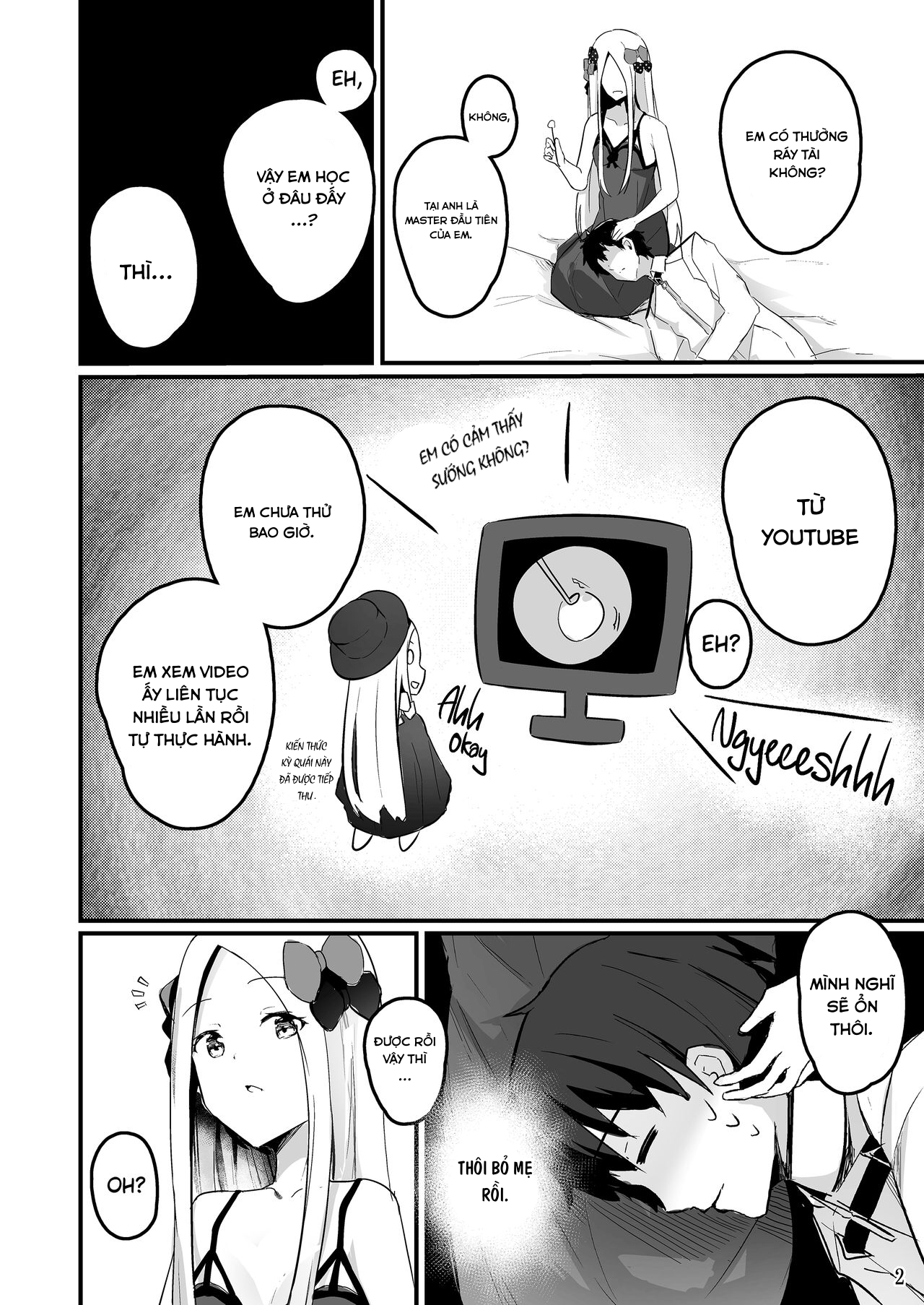 Đọc truyện hentai Tại sao chúng ta không ngắm trăng thư giản trong lúc em ráy tai cho anh - Oneshot