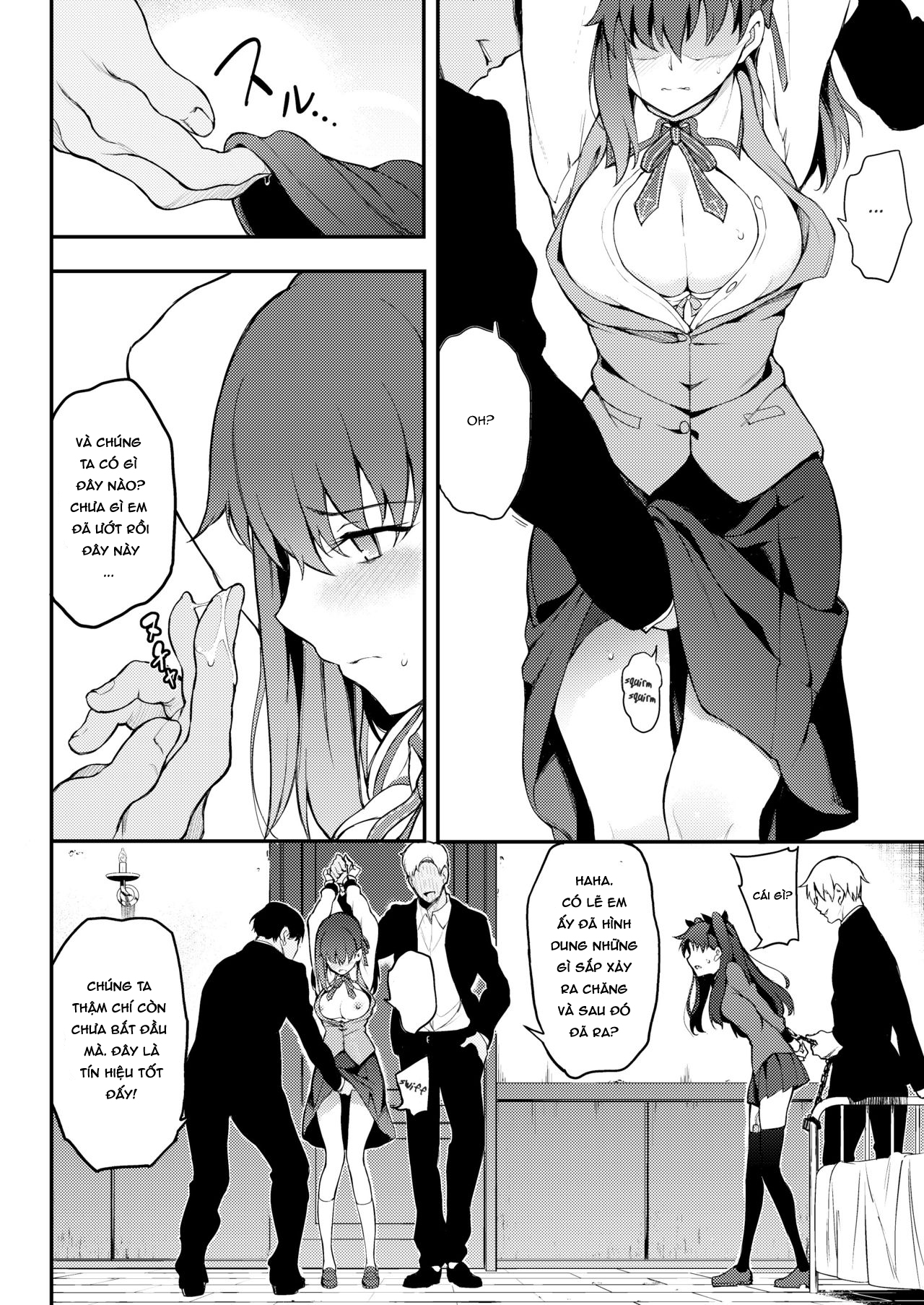 Đọc truyện hentai Chị em nhà Tohsaka sa ngã - Oneshot