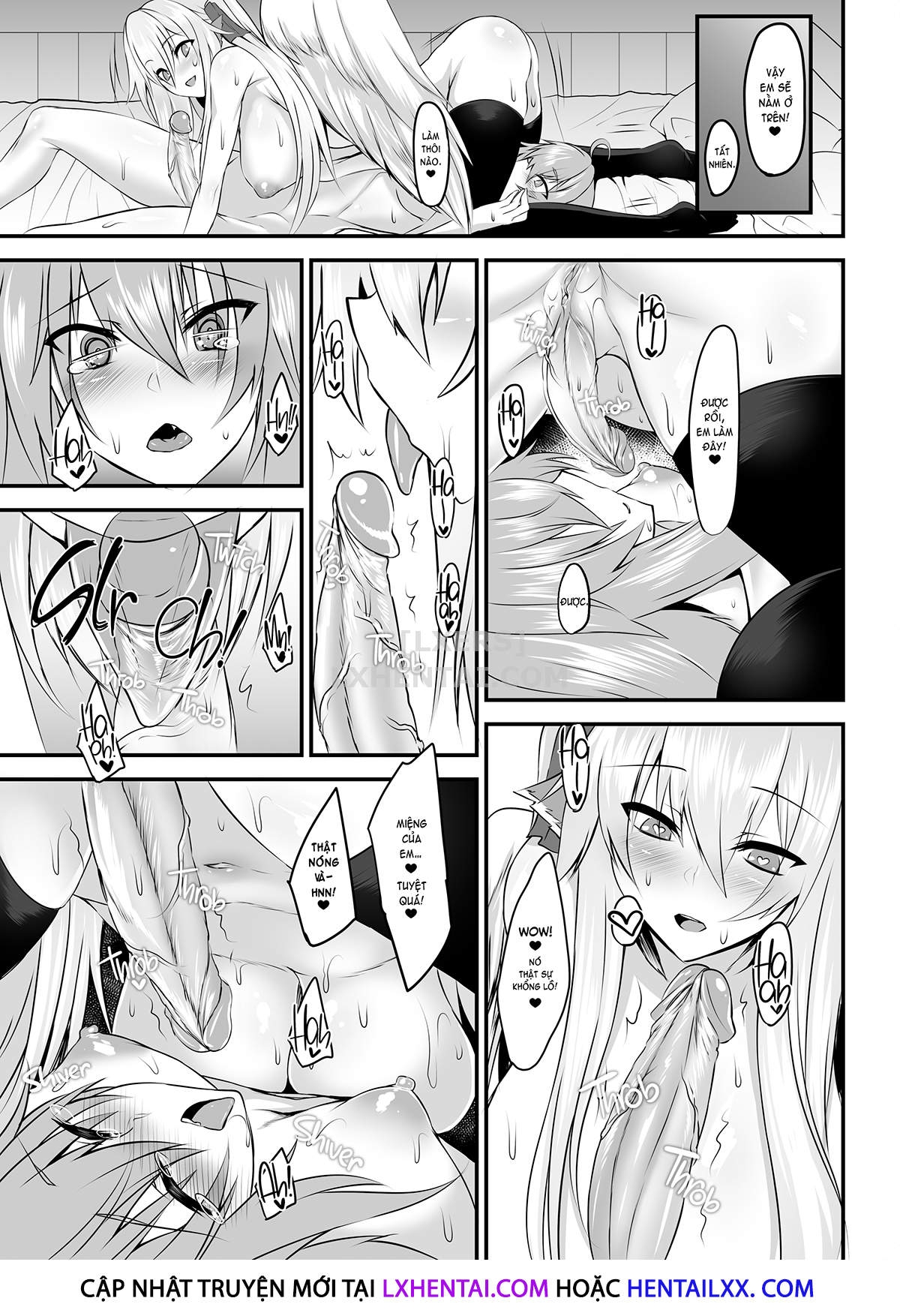 Đọc truyện hentai Two Flowers for Two Delivery Girls - Oneshot