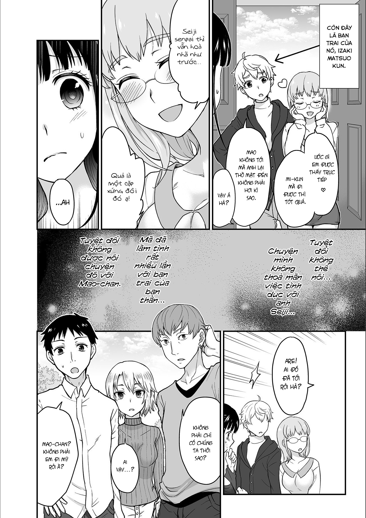 Đọc truyện hentai Anh ta không thể làm em thỏa mãn vậy thì anh có làm được không? - Chap 8