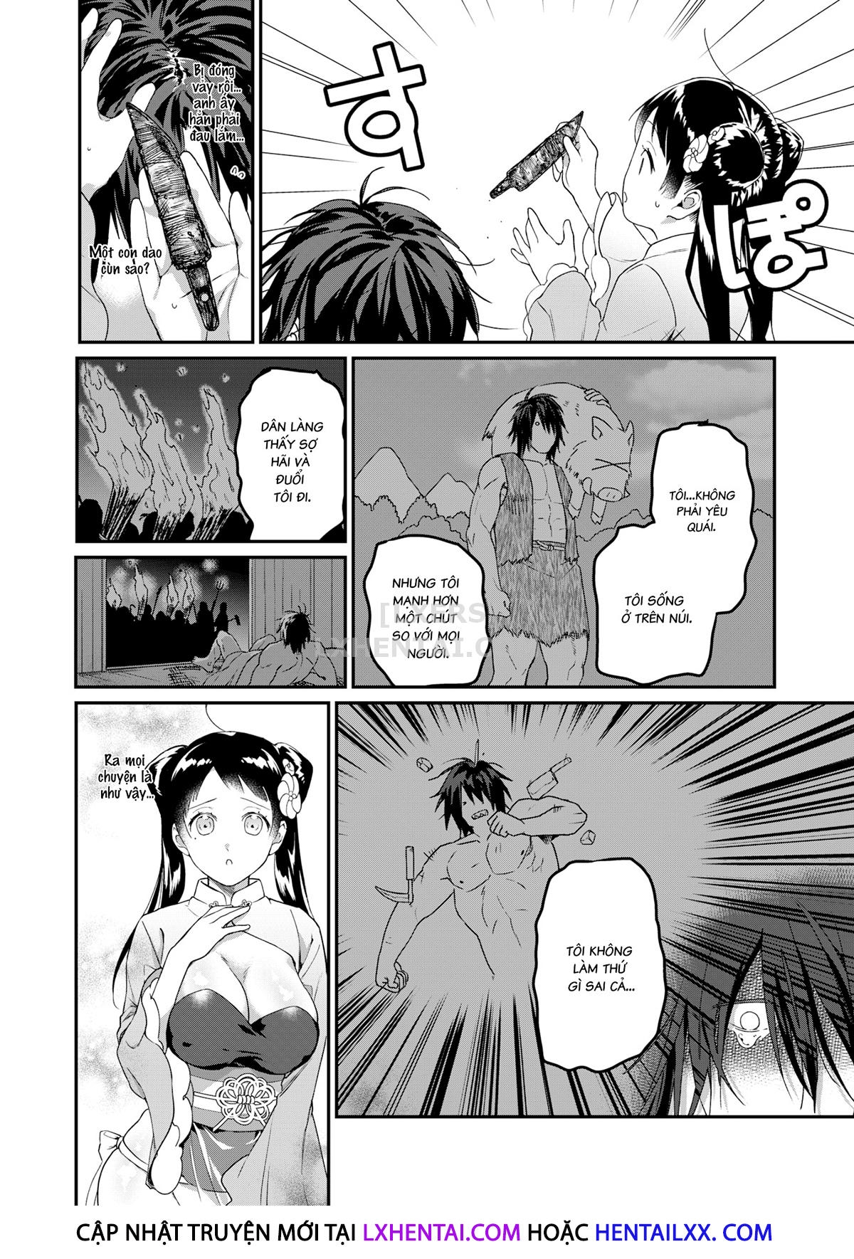 Đọc truyện hentai A Peach-Butt Girl's Oni Extermination - Oneshot