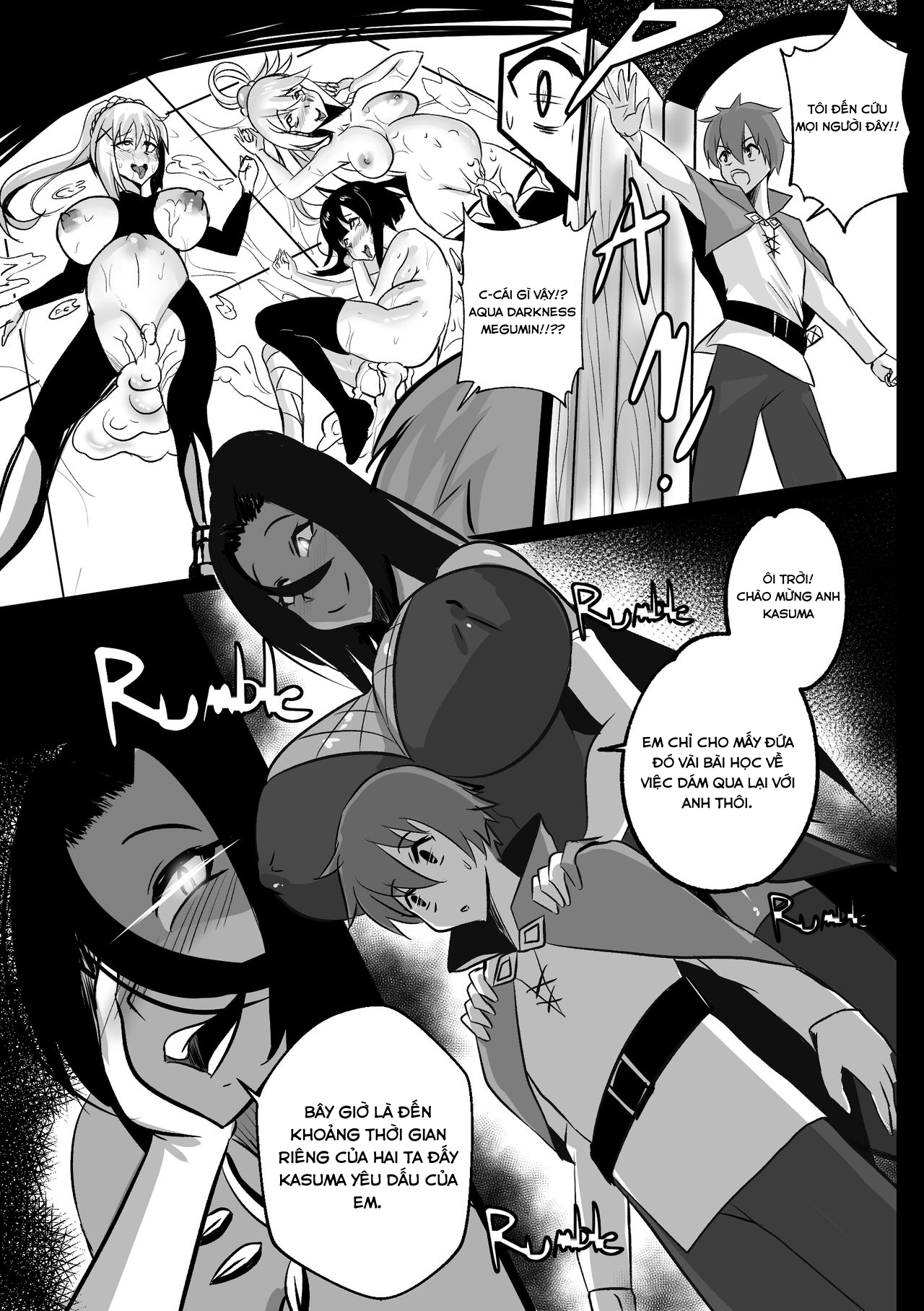 Đọc truyện hentai Sự trả thù vì dám lén phén với anh yêu kazuma - Oneshot