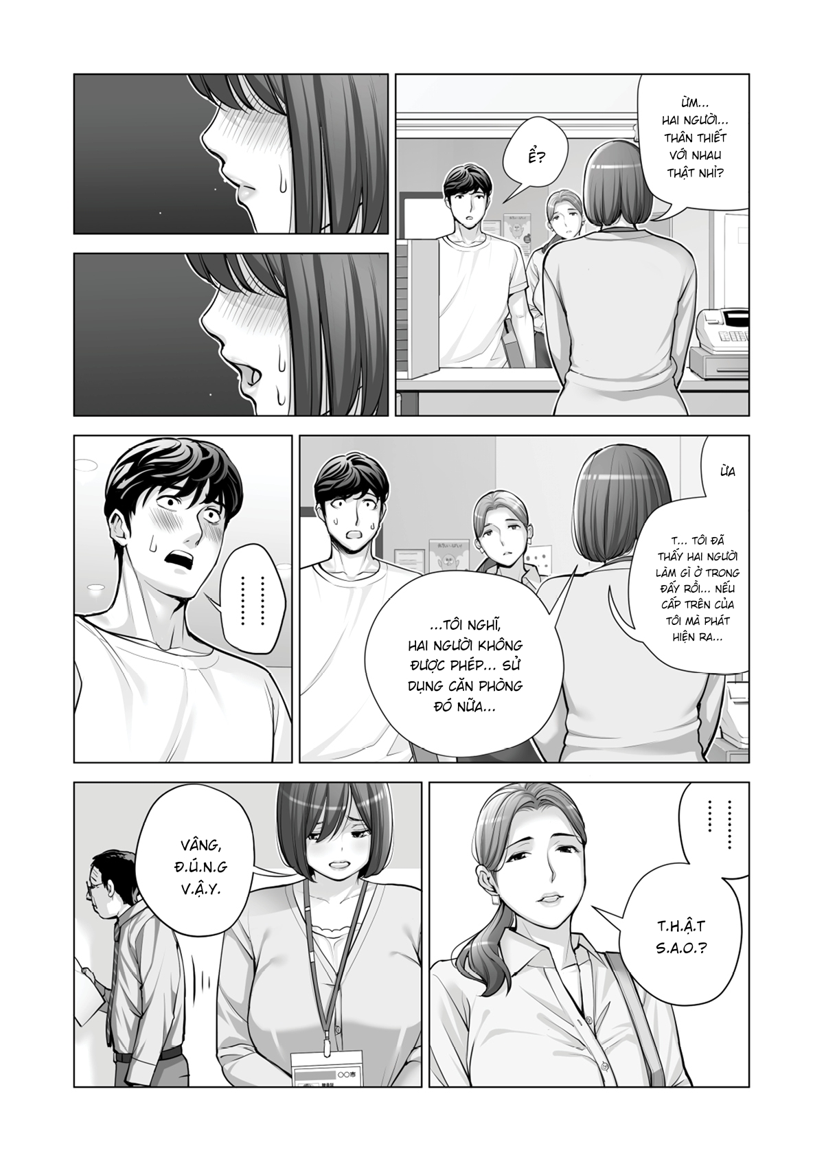 Đọc truyện hentai Những cô trợ lý đã có chồng - Chap 3