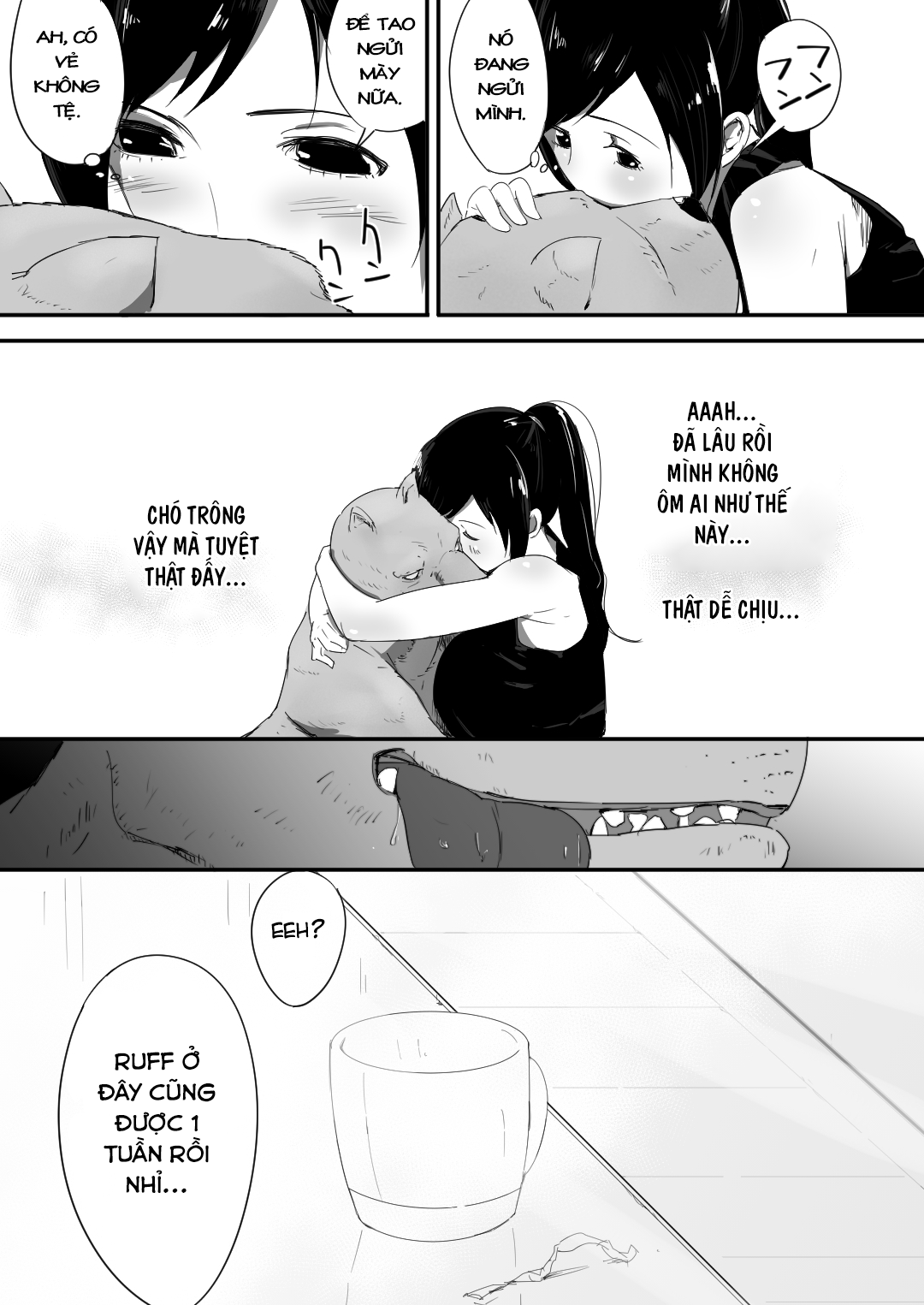 Đọc truyện hentai Wagaya ni Inu ga Yattekita - Oneshot