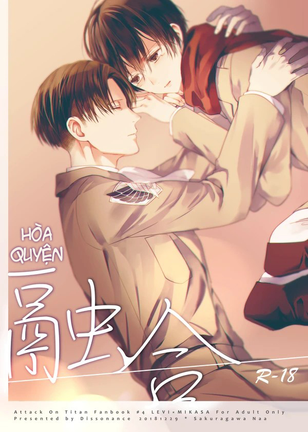 Đọc truyện hentai Hòa Quyện (Shingeki no Kyojin) - Oneshot