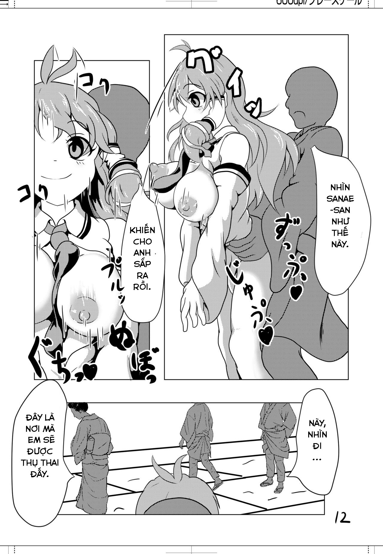 Đọc truyện hentai Đến lúc phải đi! Sanae-san. - Oneshot