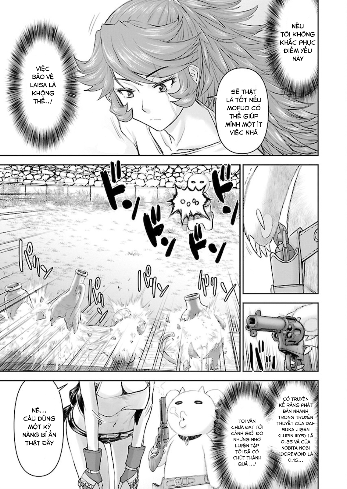Đọc truyện hentai Xạ thủ mềm mại của Nữ chiến binh - Chap 3