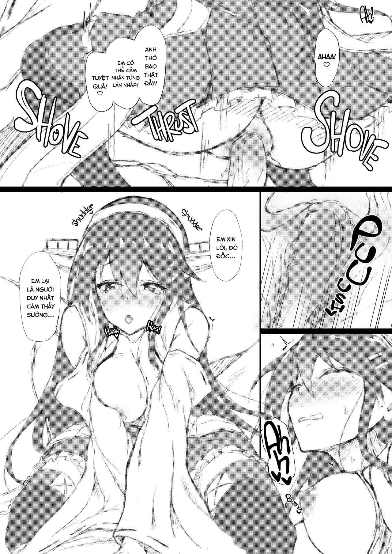 Đọc truyện hentai Oyasumi Haruna (Kantai Collection -KanColle-) - Oneshot