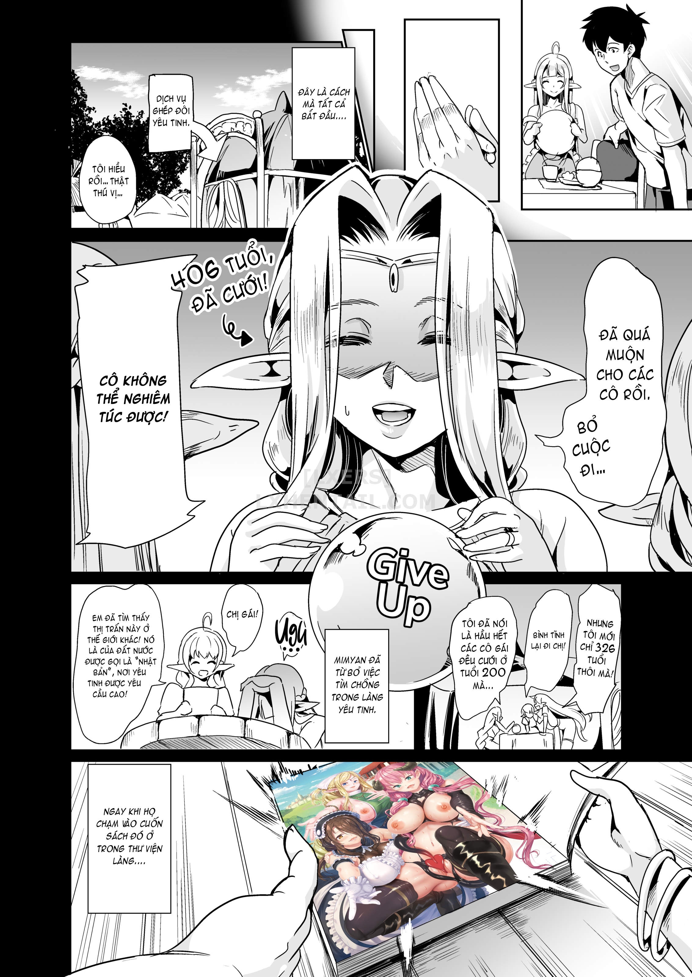 Đọc truyện hentai Slutty Elf Sisters Seeking a Husband - Chap 1