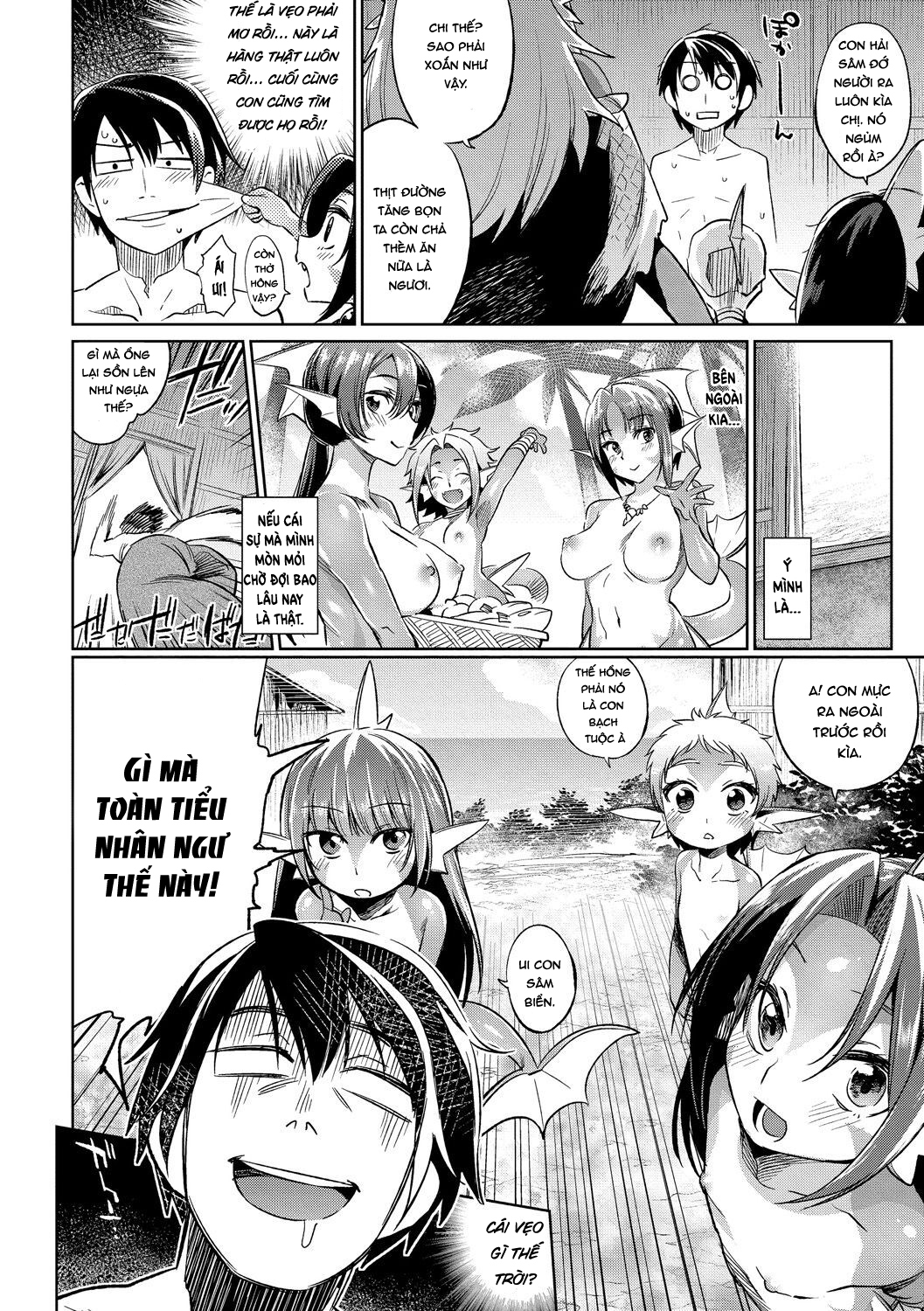 Đọc truyện hentai Gyoryuushima no Okite ~Jikyuu 1500 yen!! Gyogyou o Tetsudau Kantan na Oshigoto desu. (Dansei nomi Bashou) Kouhen~(Reup) - 1Shot