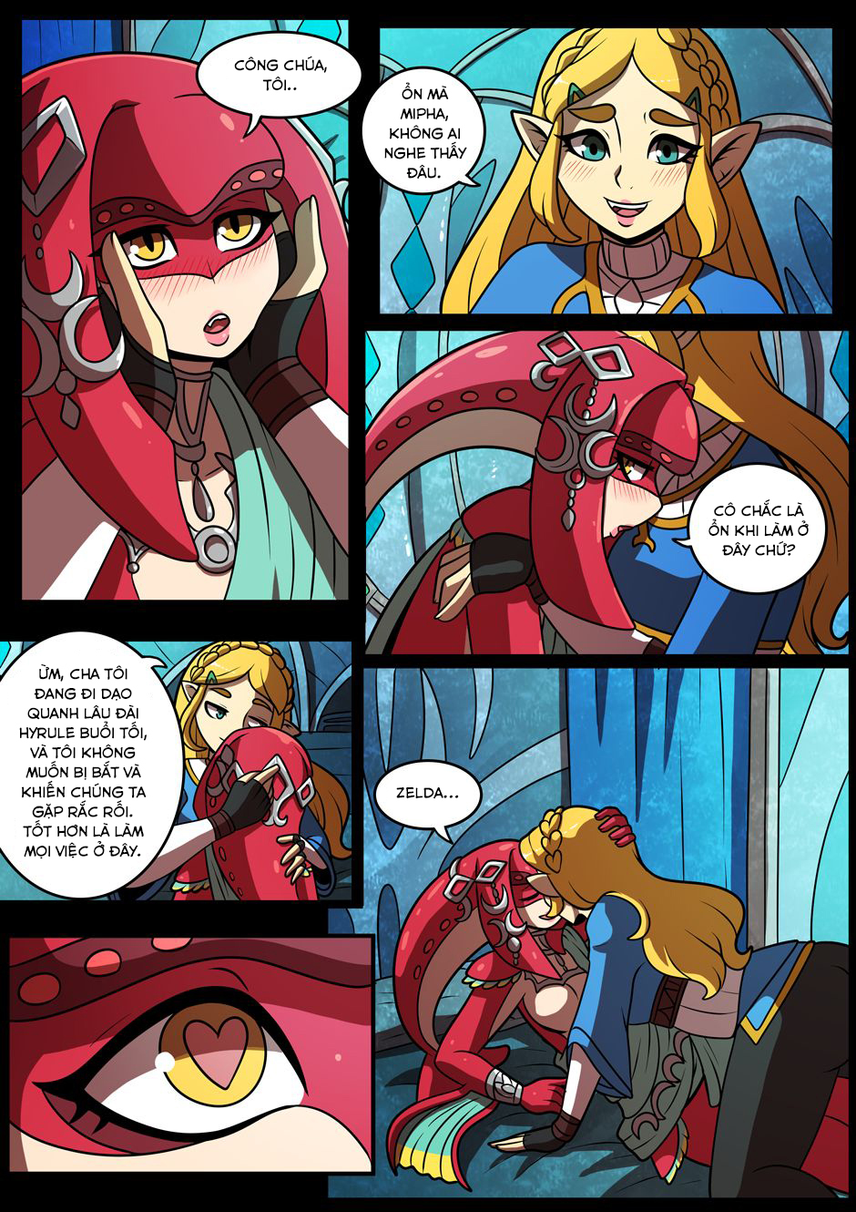 Đọc truyện hentai Princesses's Domain - Oneshot