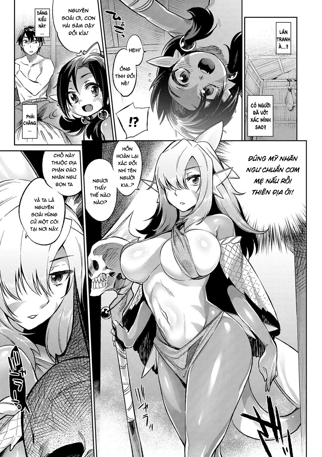 Đọc truyện hentai Gyoryuushima no Okite ~Jikyuu 1500 yen!! Gyogyou o Tetsudau Kantan na Oshigoto desu. (Dansei nomi Bashou) Kouhen~(Reup) - 1Shot