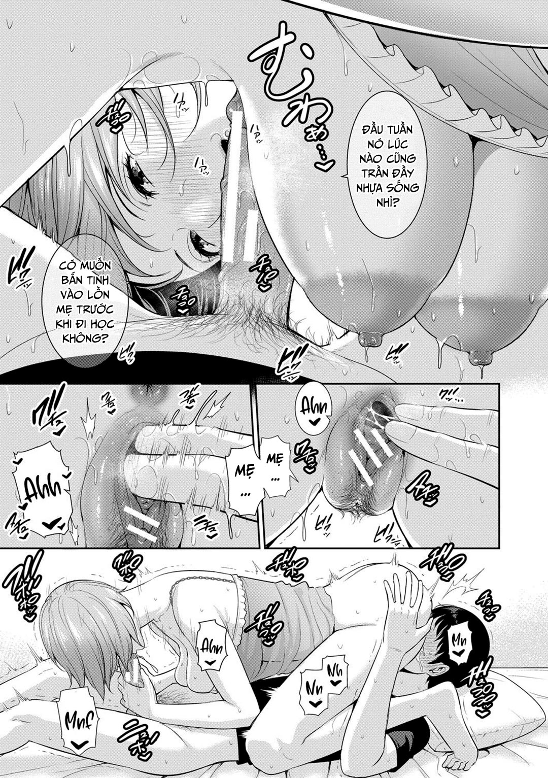 Đọc truyện hentai Ba người mẹ cuồng dâm - Chap 8 - END