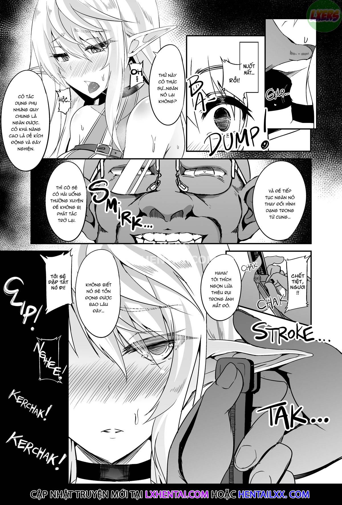 Đọc truyện hentai Nàng Elf chạy trốn - Chap 5 - [END]