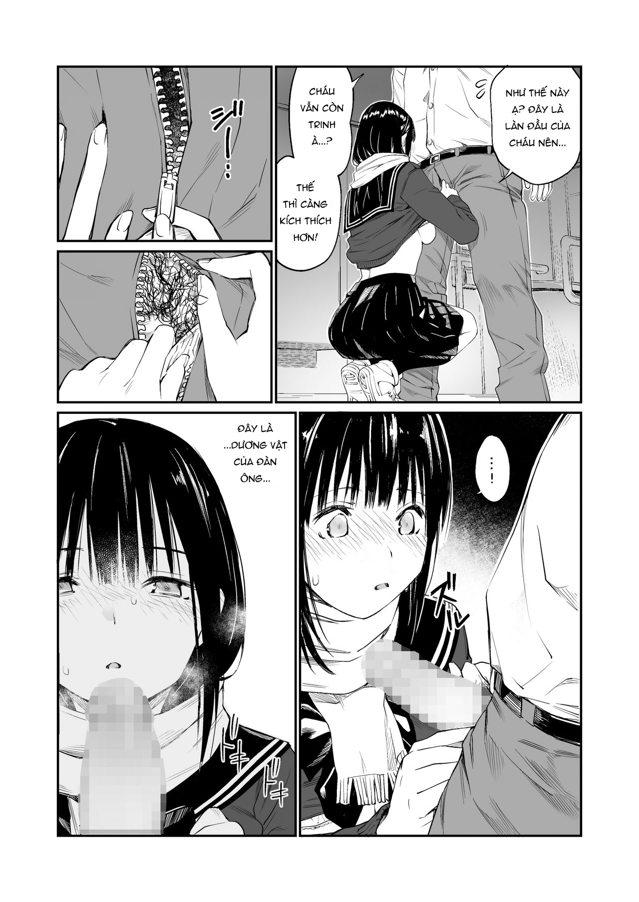 Đọc truyện hentai Lỗ lồn của mình được lấp đầy bởi một chú già - Oneshot