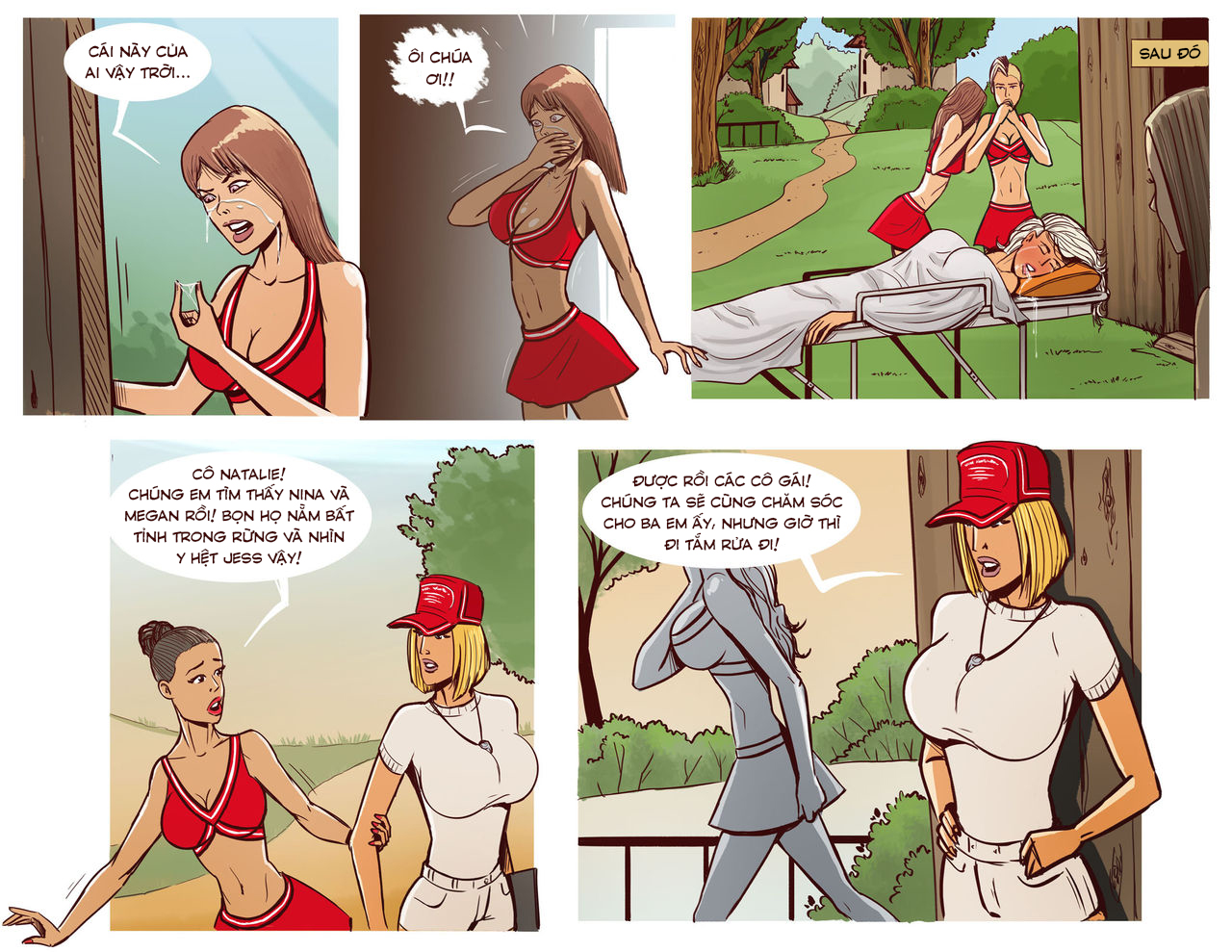 Đọc truyện hentai Thảm sát trại hoạt náo viên bằng gậy thịt - Oneshot