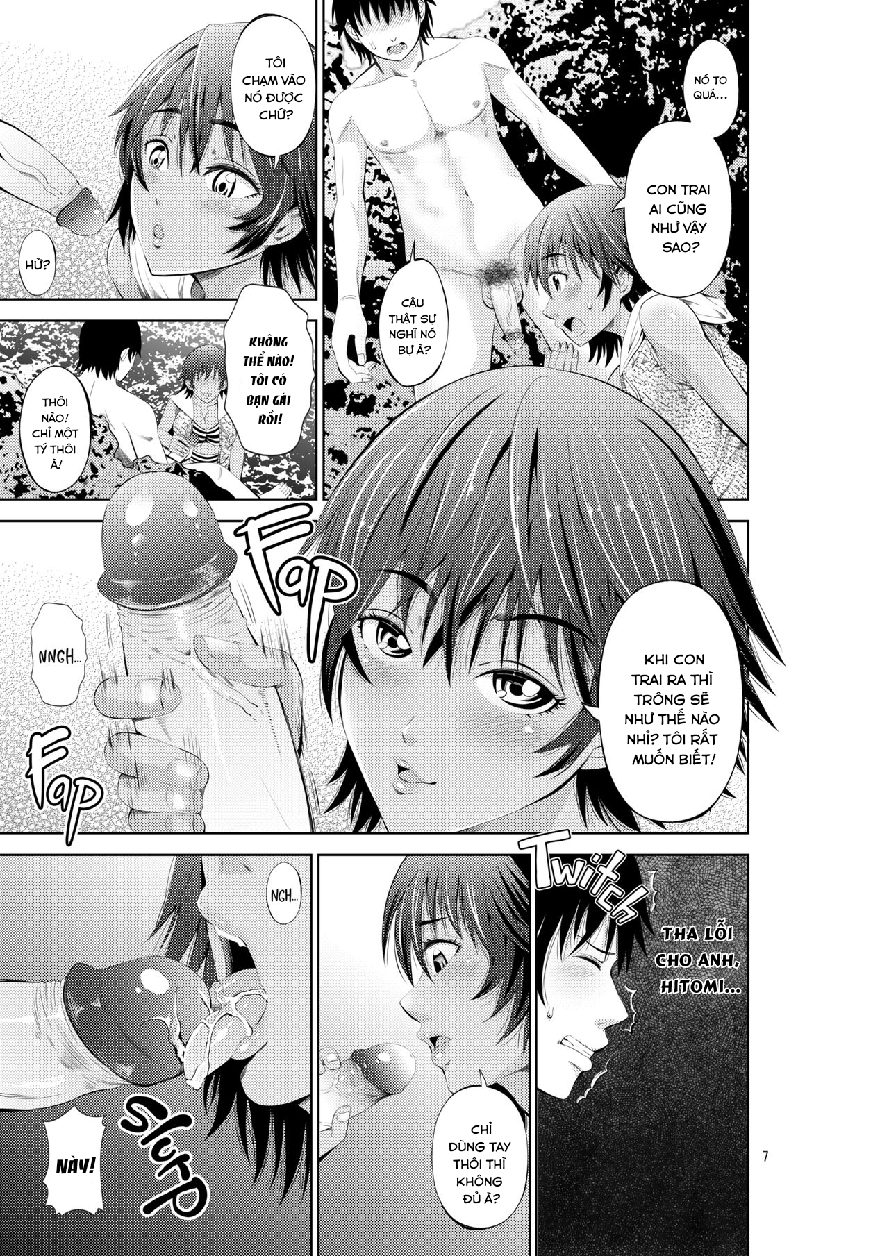 Đọc truyện hentai Tokonatsu Resort Nangoku Musume to NTR Sex - Oneshot