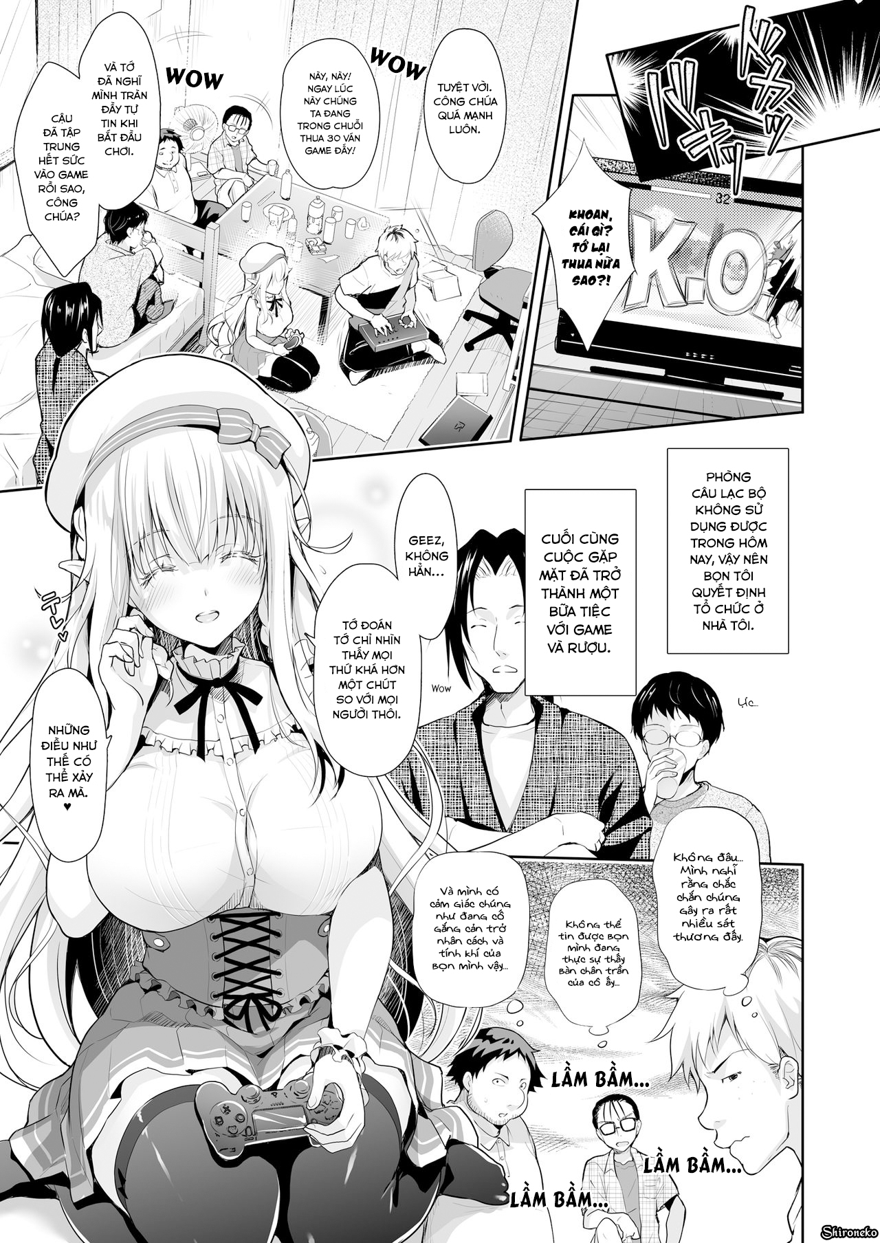 Đọc truyện hentai OtaCir no Elf Hime - Chap 2