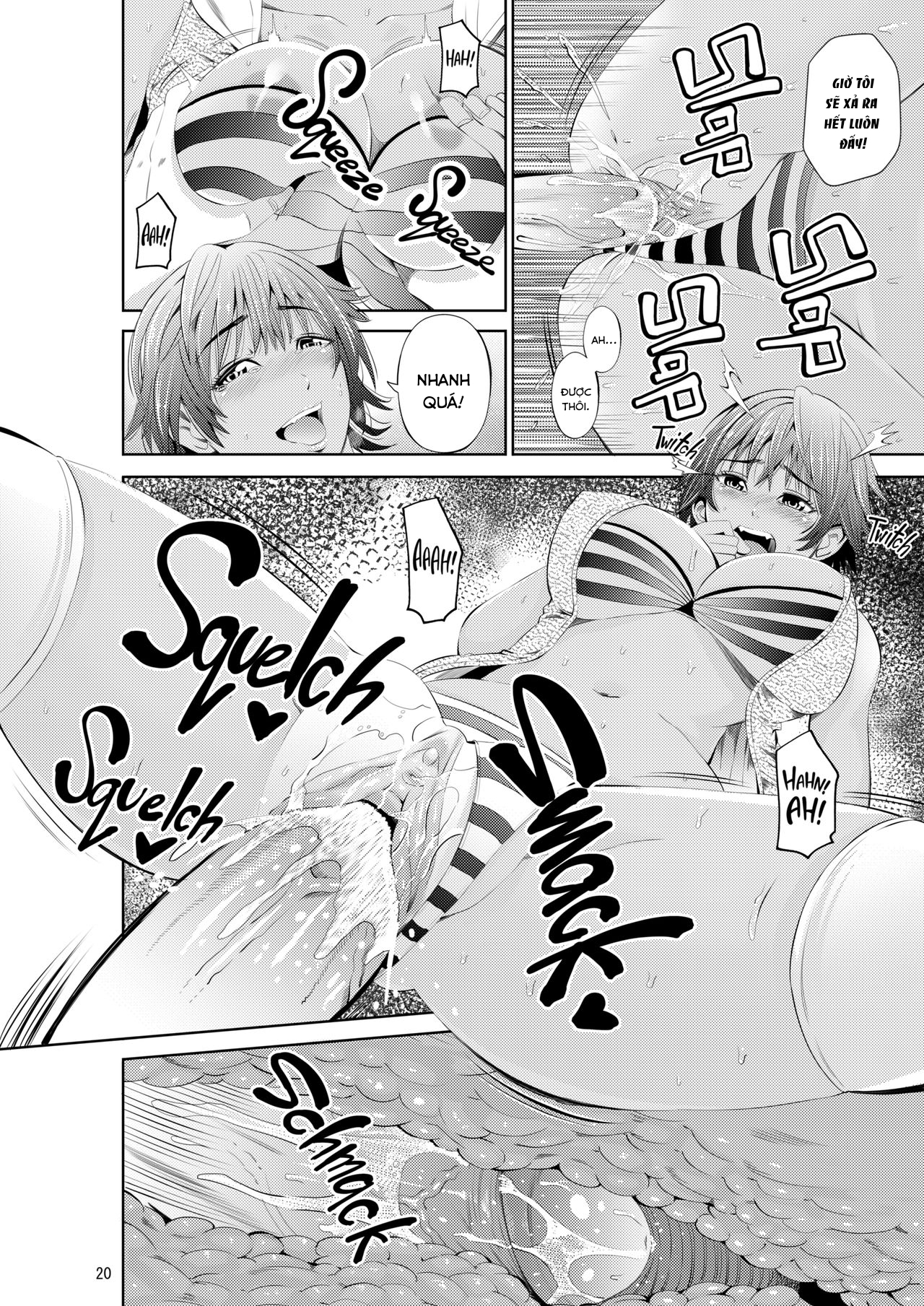 Đọc truyện hentai Tokonatsu Resort Nangoku Musume to NTR Sex - Oneshot