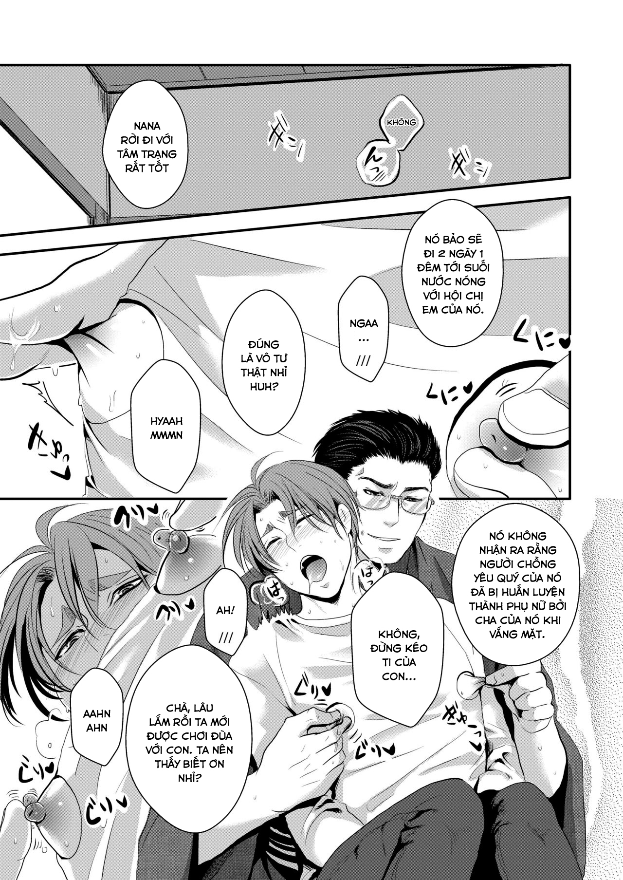 Đọc truyện hentai Bố và Con - Chap 4