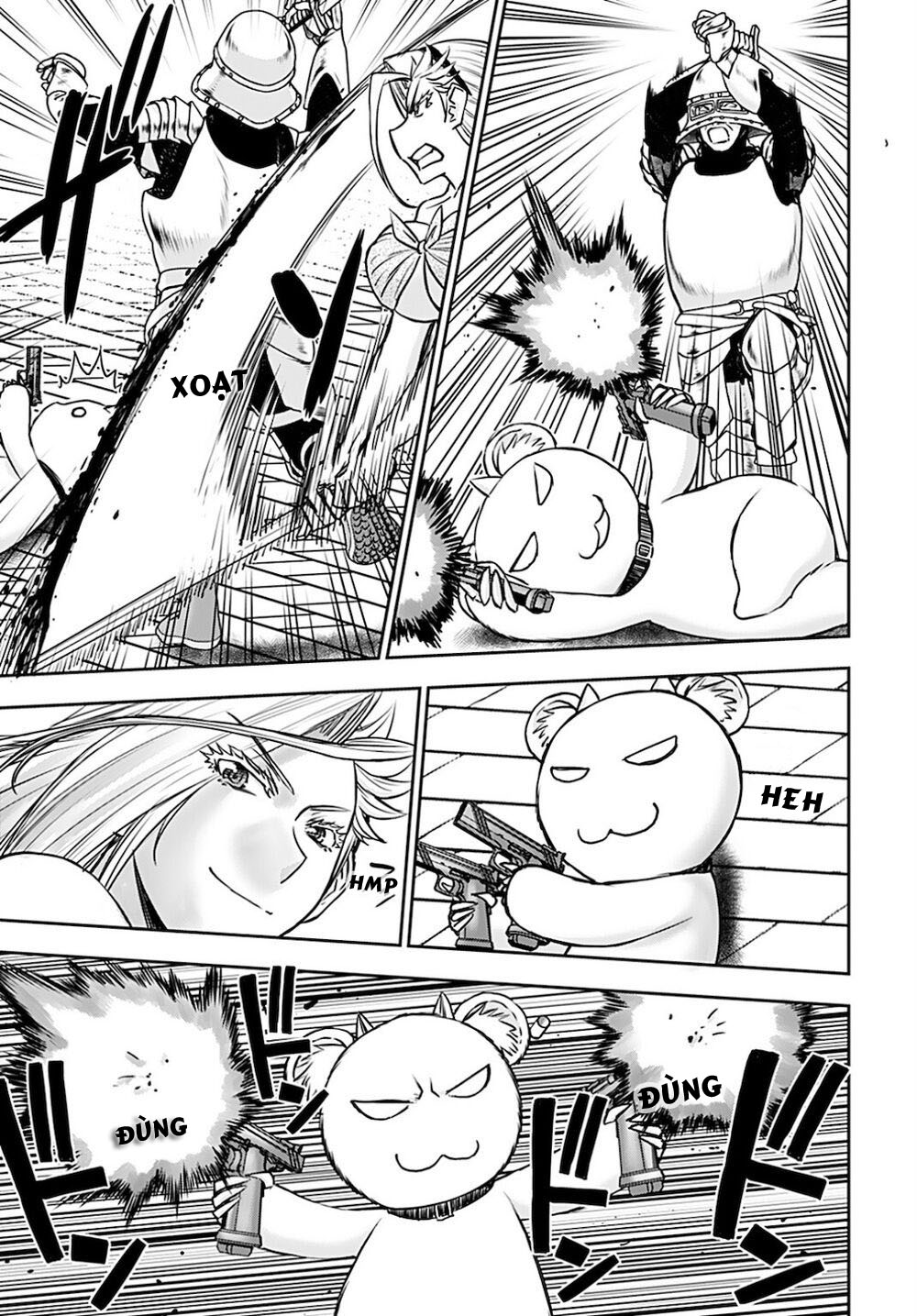 Đọc truyện hentai Xạ thủ mềm mại của Nữ chiến binh Chap 17