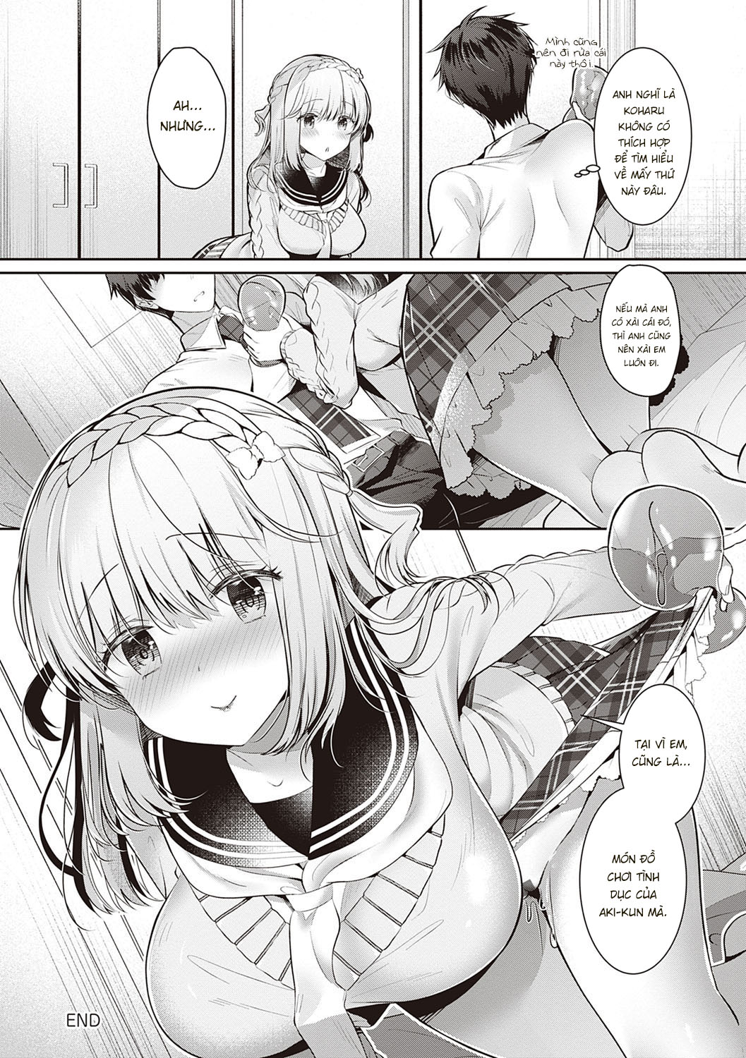 Đọc truyện hentai Osananajimi de Koibito no Kanojo to Shitai Koto Zenbu - Chap 9: Chơi đồ chơi tình dục cùng với bạn thời thơ ấu là người yêu ( chap cuối rồi nha anh em)