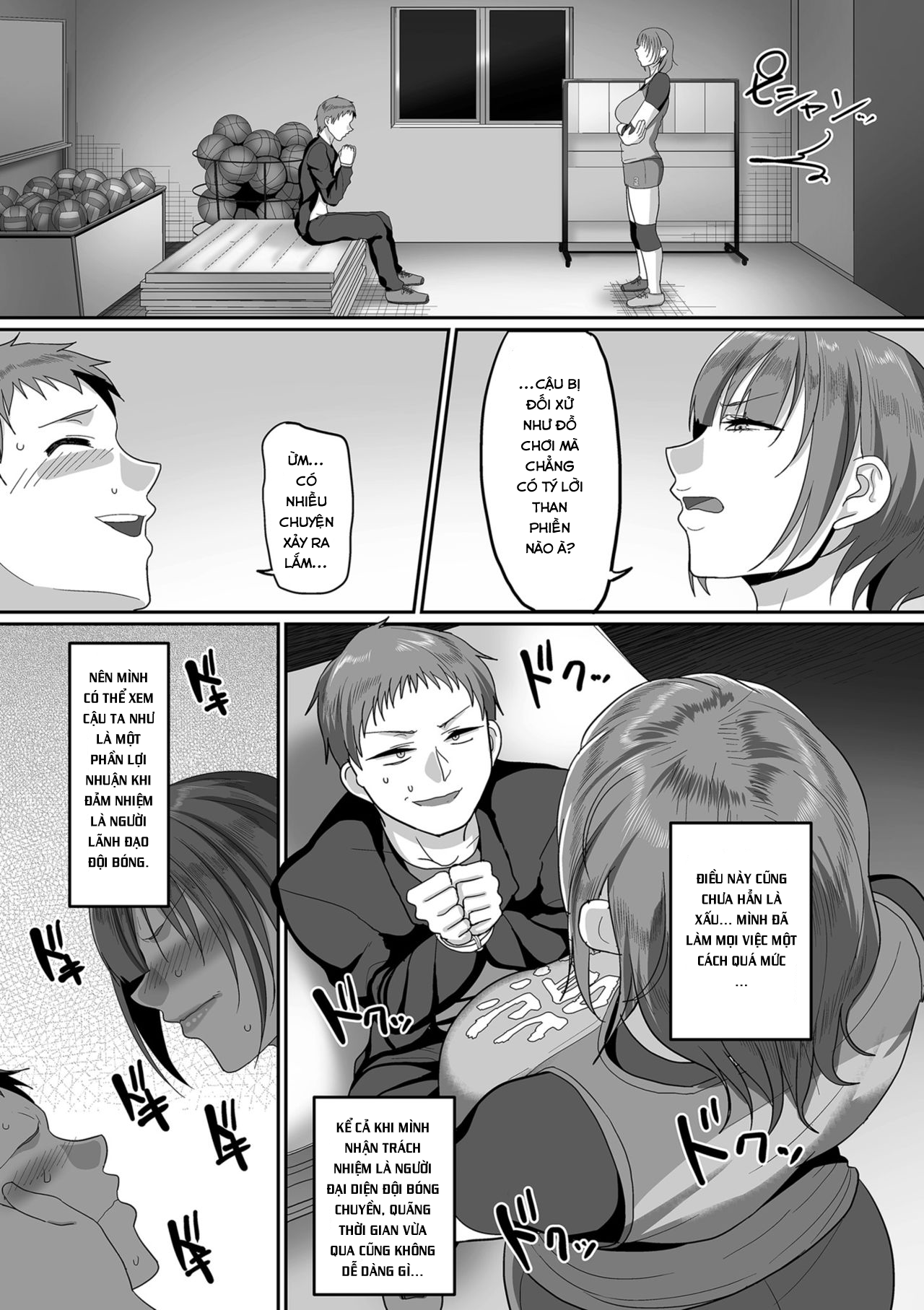 Đọc truyện hentai ĐỘI BÓNG CHUYỀN DÂM DỤC - Chap 3