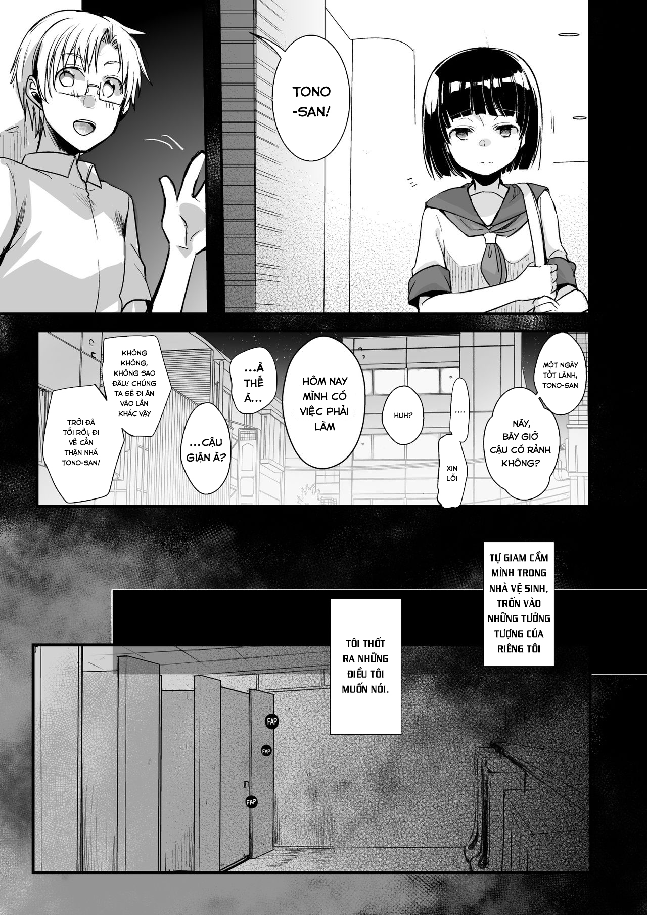 Đọc truyện hentai Một cô gái cảm thấy tốt khi đi học cùng một trường luyện thi - Chap 1
