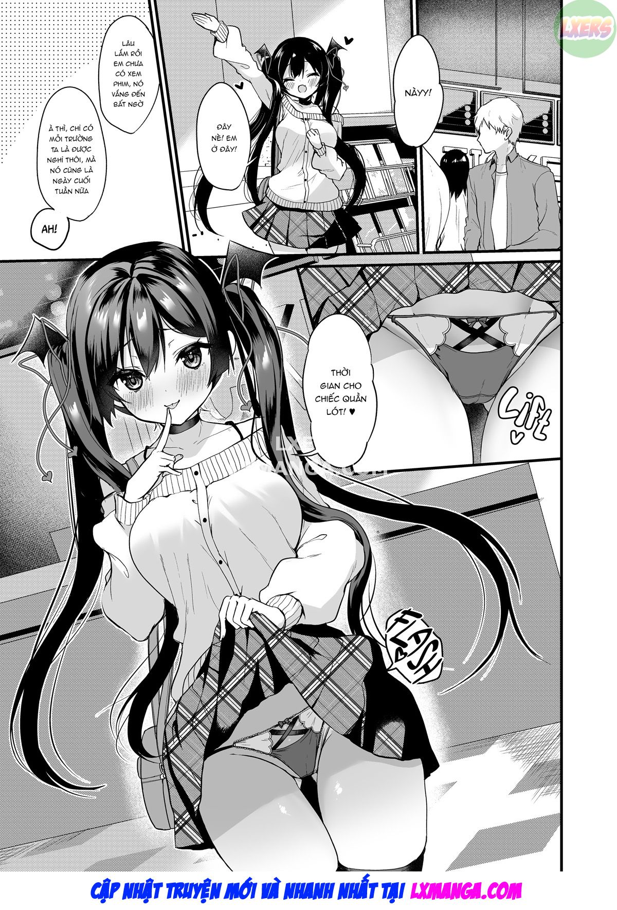 Đọc truyện hentai Succubus' Plan - Chap 4 - Plan D! - Fun In the Ladies Room!