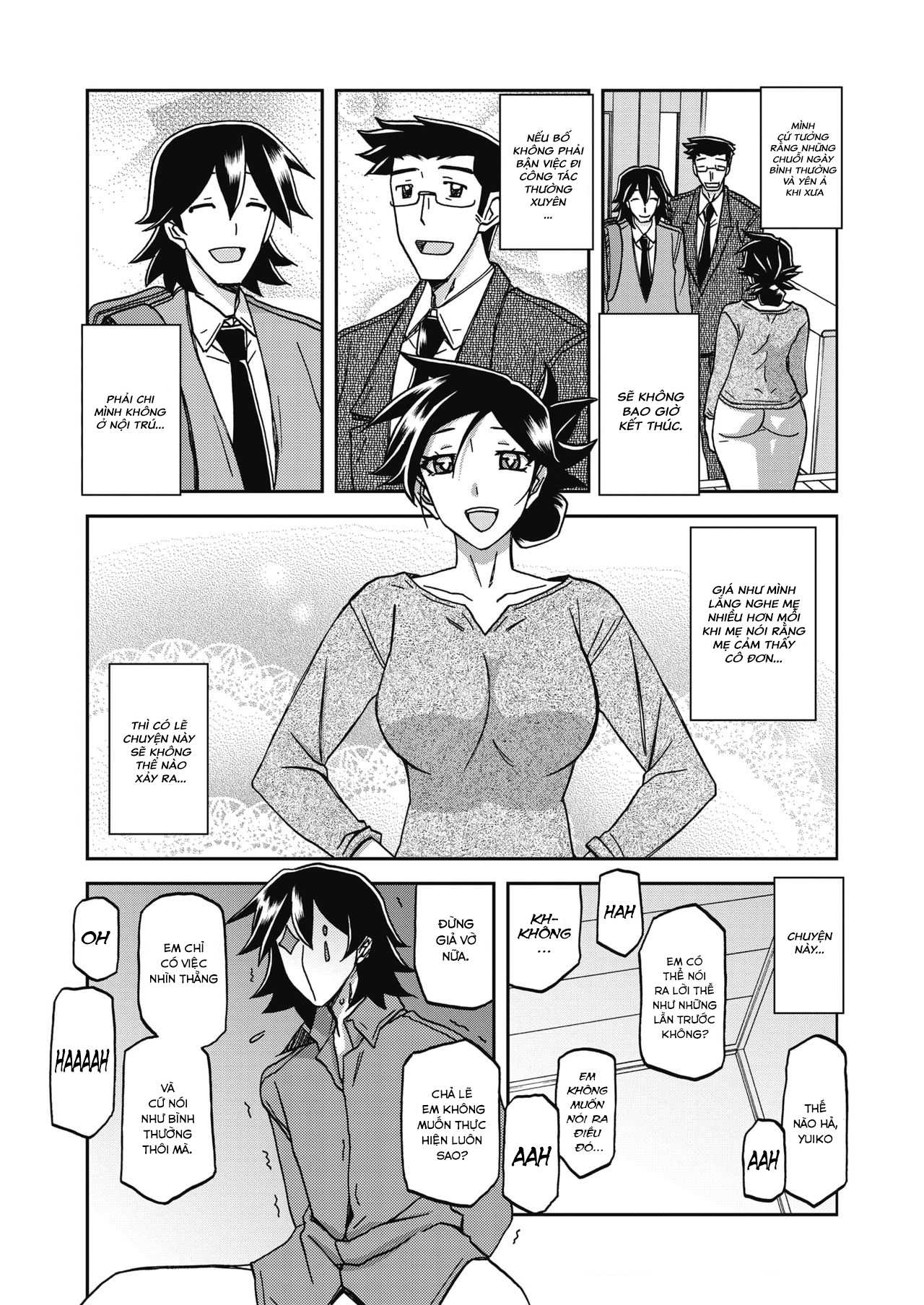 Đọc truyện hentai Sự rung chuyển của mặt trăng - Chap 25 - Phơi bày