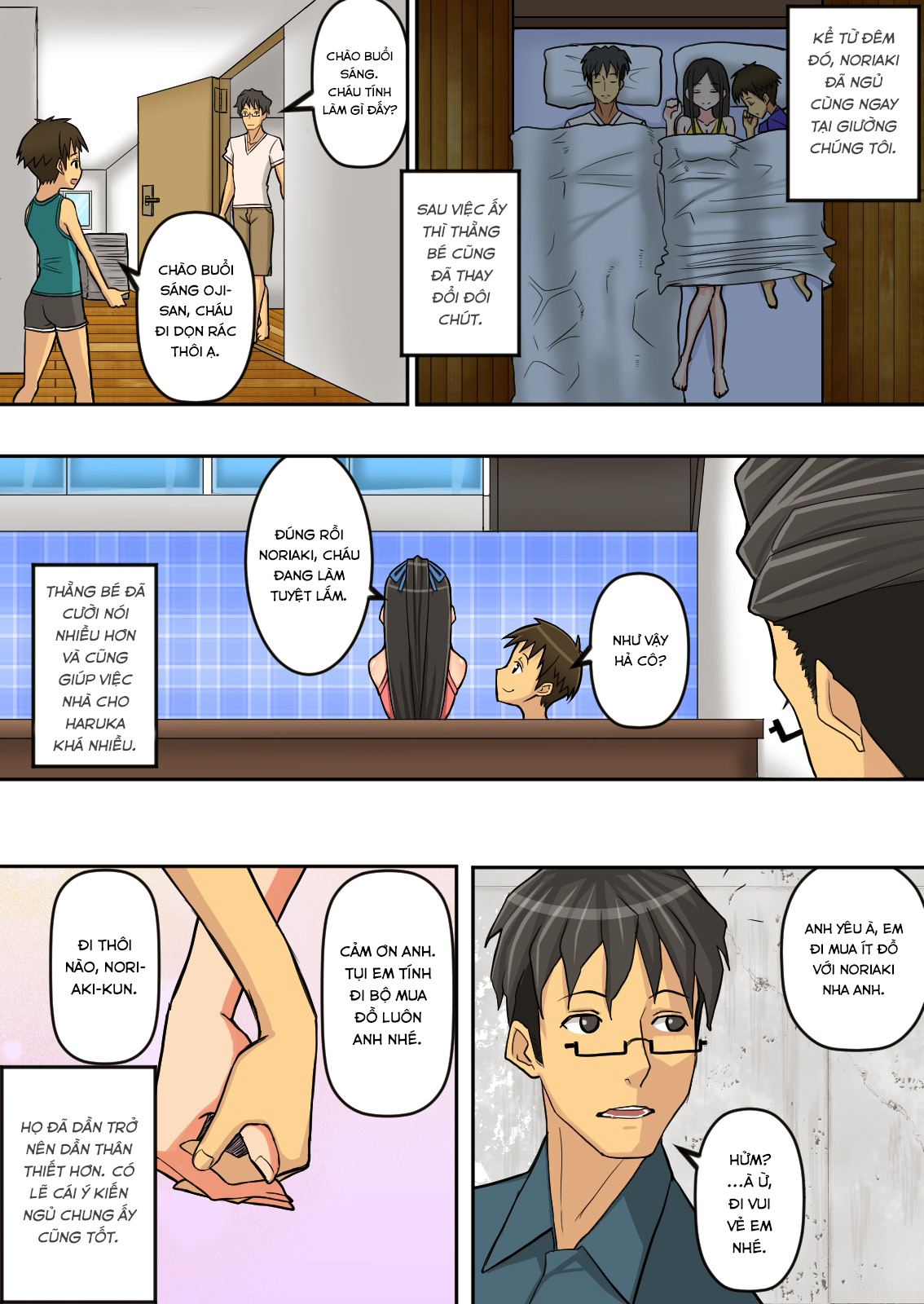 Đọc truyện hentai Noriaki-kun to Haruka-san - Oneshot