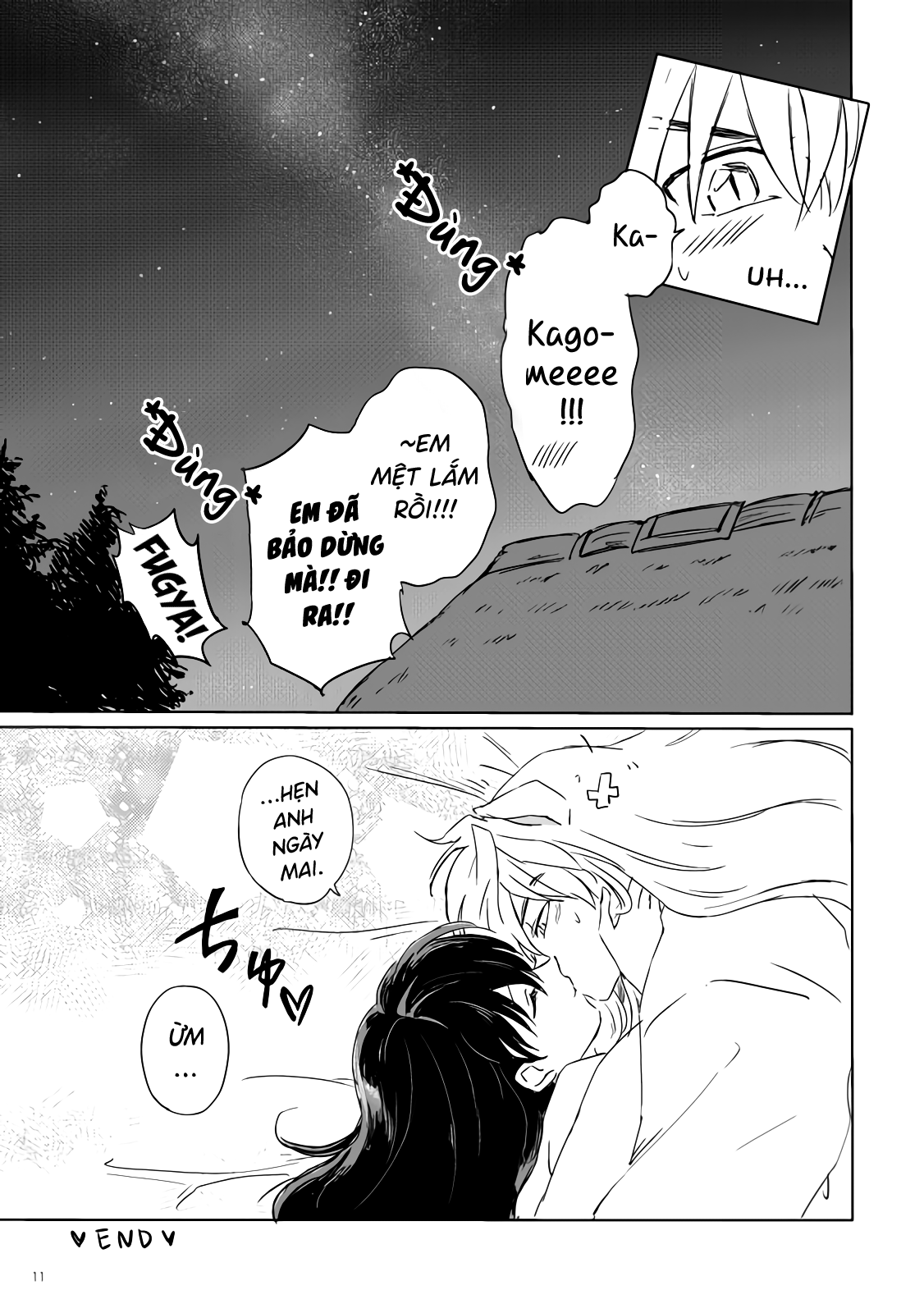 Đọc truyện hentai Tuyển tập Inuyasha - Chap 3: Super Comic City Free Distribution Inu x Kago Manga