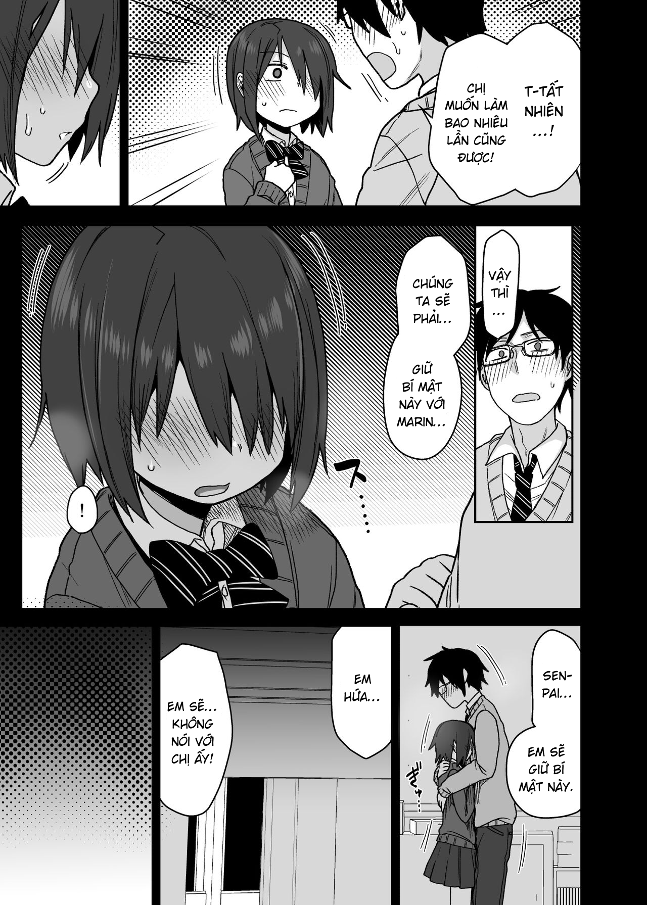 Đọc truyện hentai Vì senpai cho phép nên tôi đã làm chuyện đó với chị ấy - Chap 1