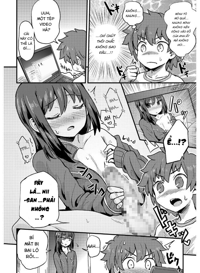 Đọc truyện hentai Kyoudai Ai wa Shitei Ai - Oneshot