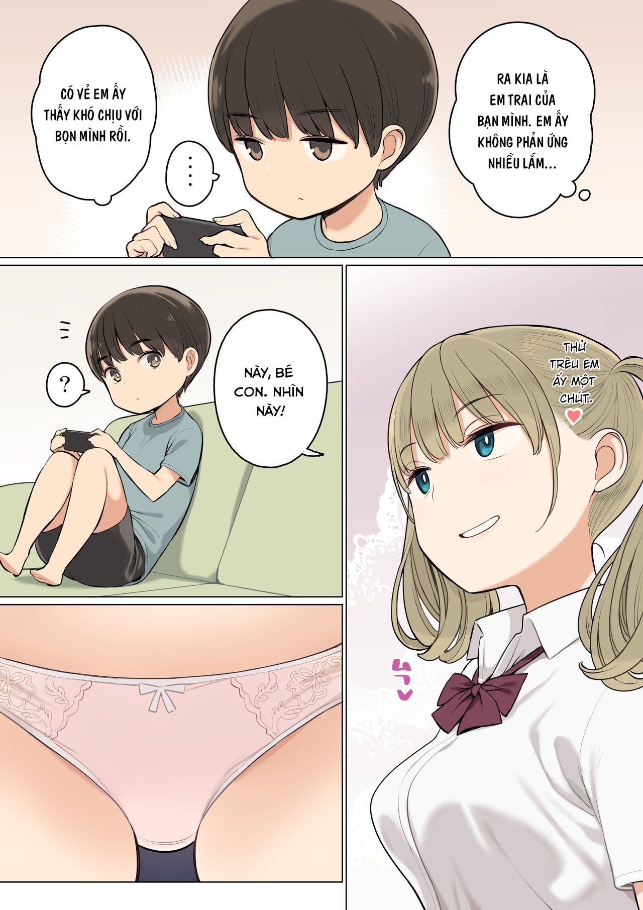 Đọc truyện hentai Mấy bà bạn của chị tôi thật hư hỏng!! - Oneshot