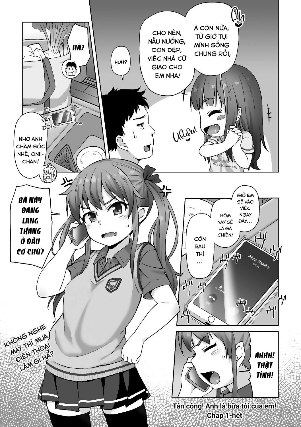 Đọc truyện hentai Tấn công! Anh là bữa tối của em! - Chap 1