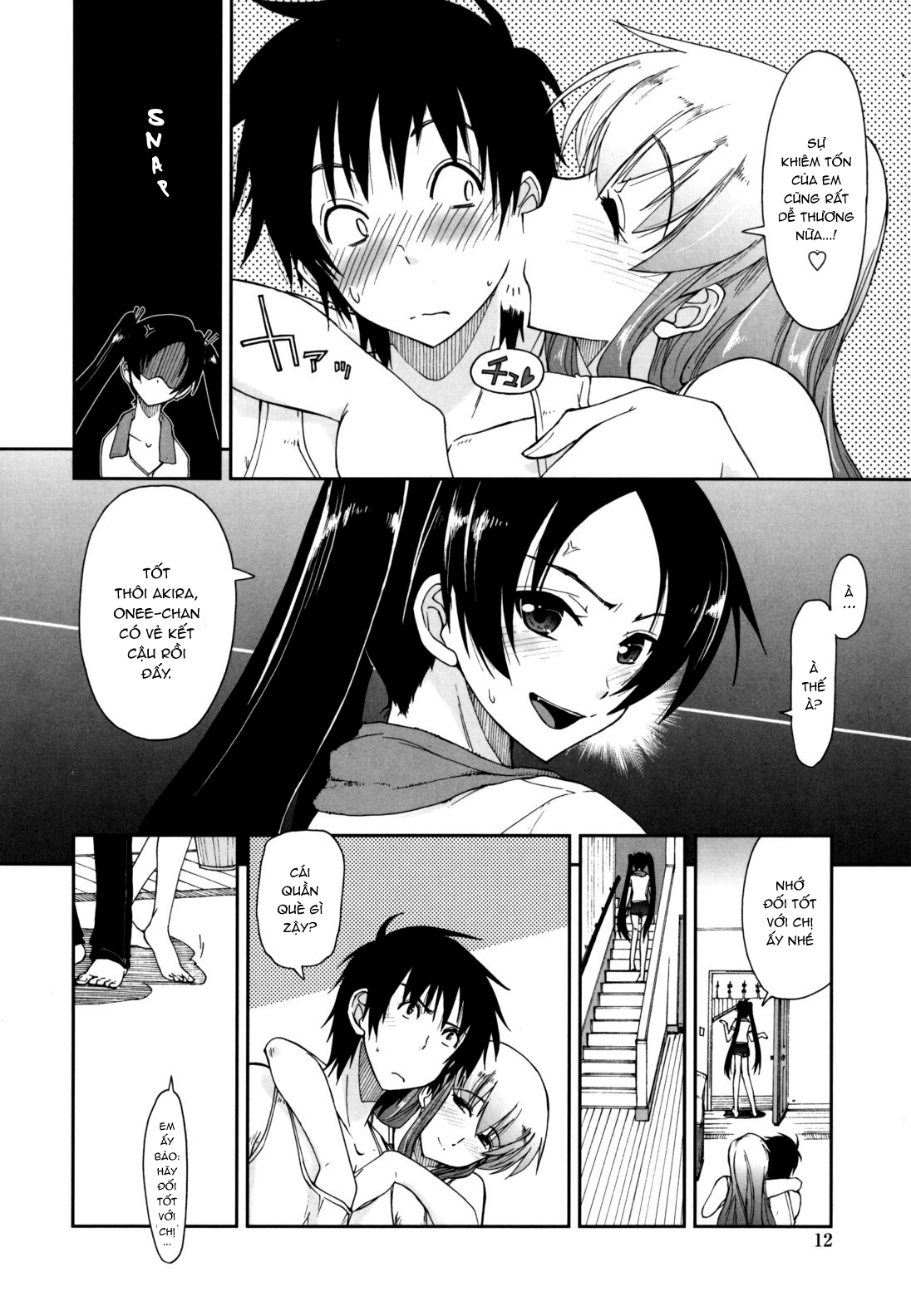 Đọc truyện hentai Sống chung cùng 3 chị em [Không Che] Chap 1