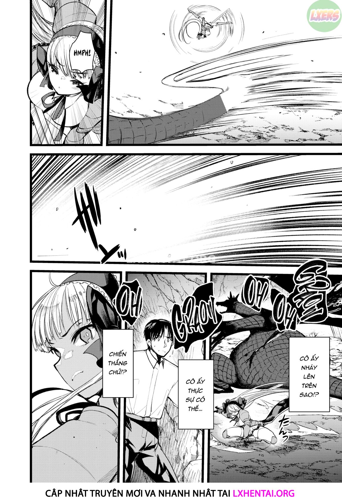 Đọc truyện hentai Cuộc sống thư thái nơi đảo hoang cùng cô Kỵ sĩ công chúa Level 1 - Chap 10