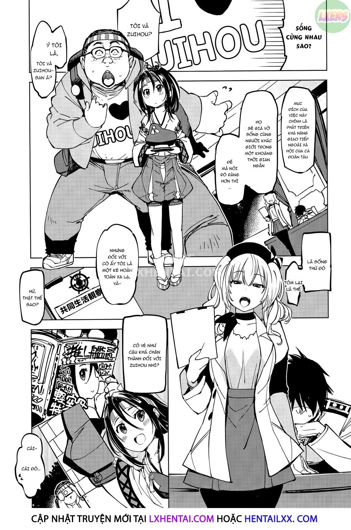 Đọc truyện hentai Hishokan Kashima No Houkokusho - Chap 2