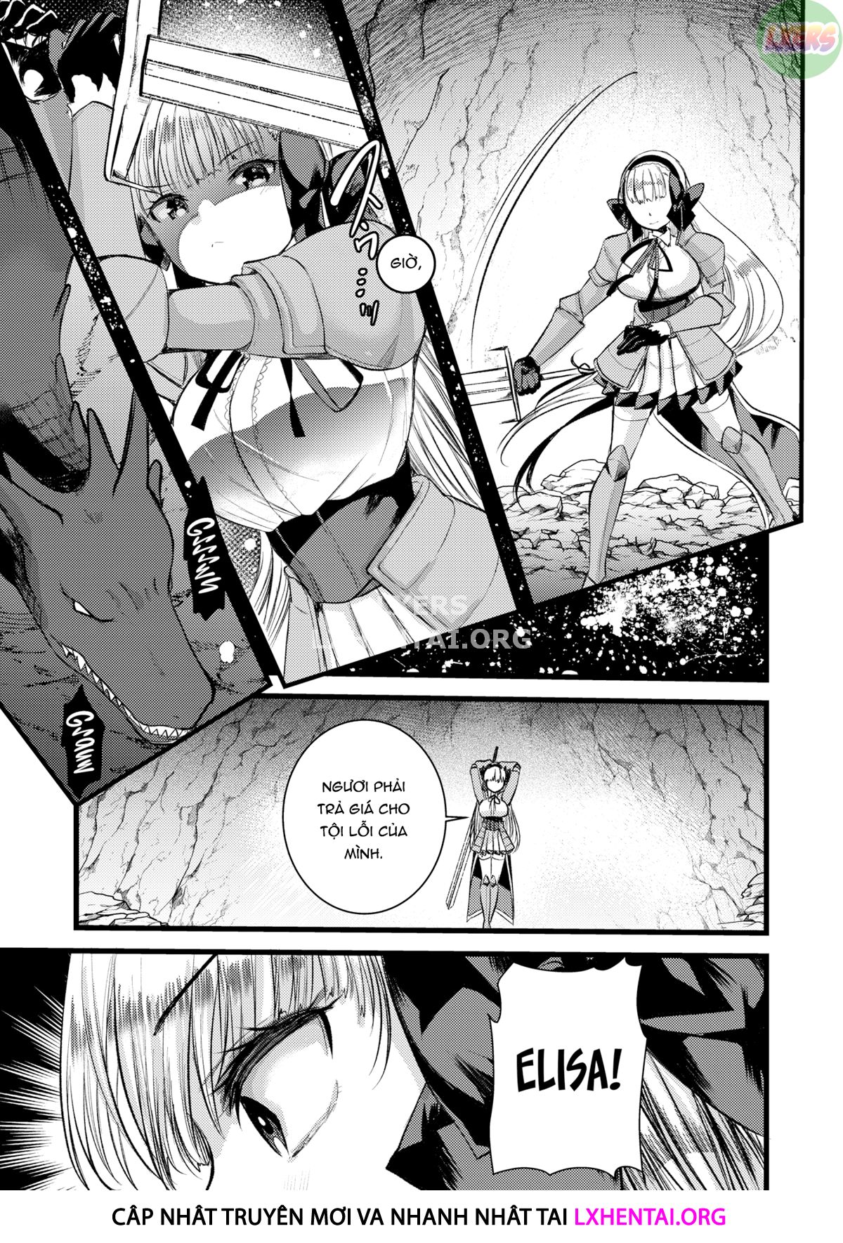 Đọc truyện hentai Cuộc sống thư thái nơi đảo hoang cùng cô Kỵ sĩ công chúa Level 1 - Chap 10