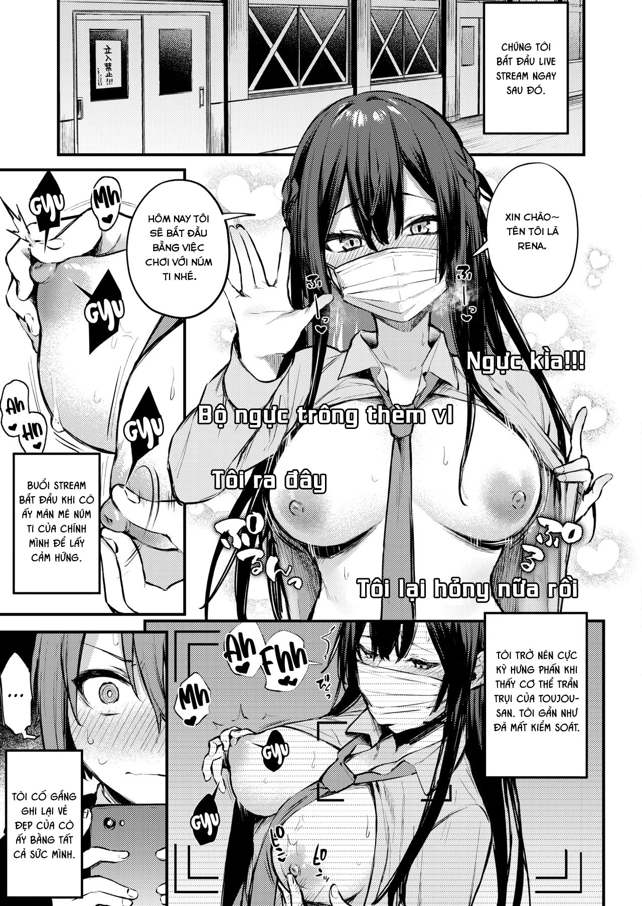 Đọc truyện hentai Himitsu no Haishin - Oneshot