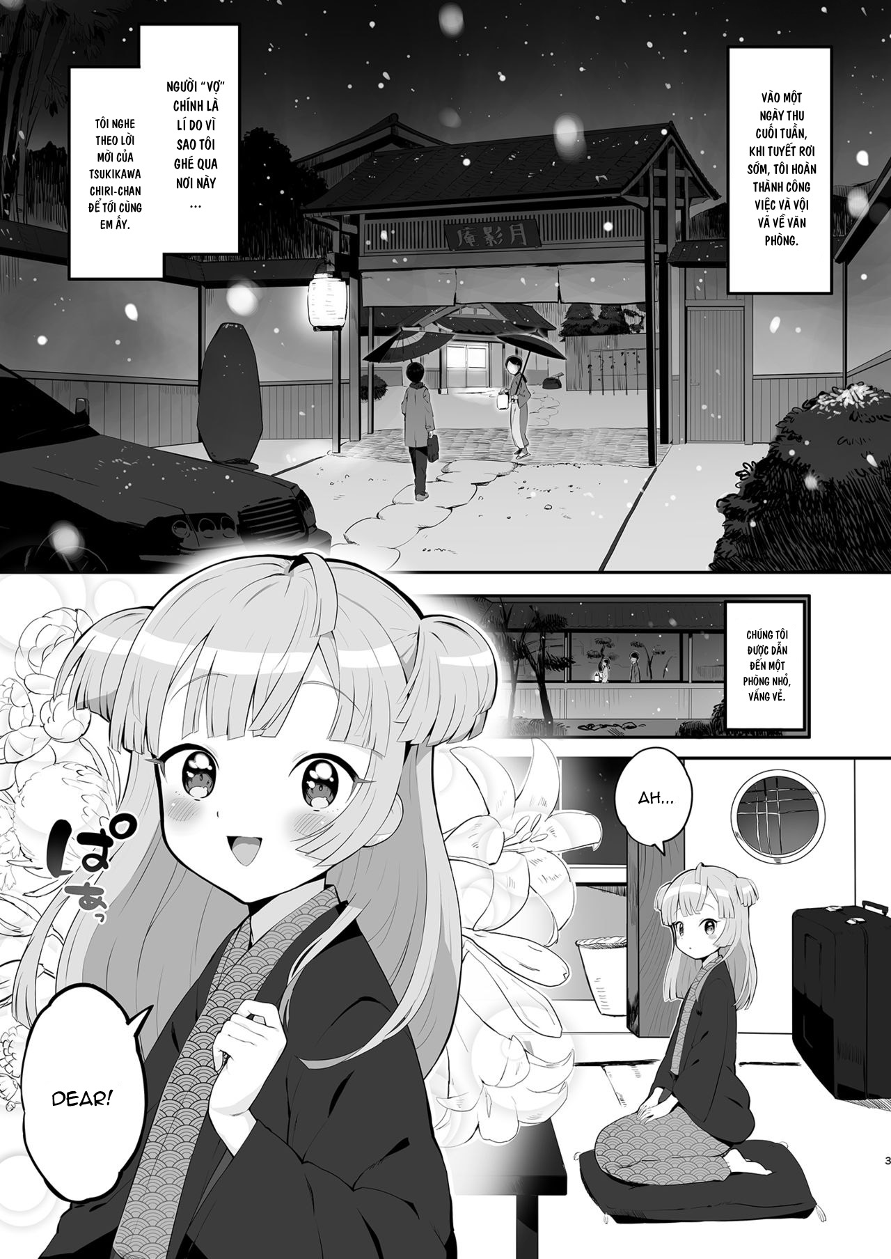 Đọc truyện hentai Tuần trăng mật cùng Tsukigawa Chiri - Oneshot